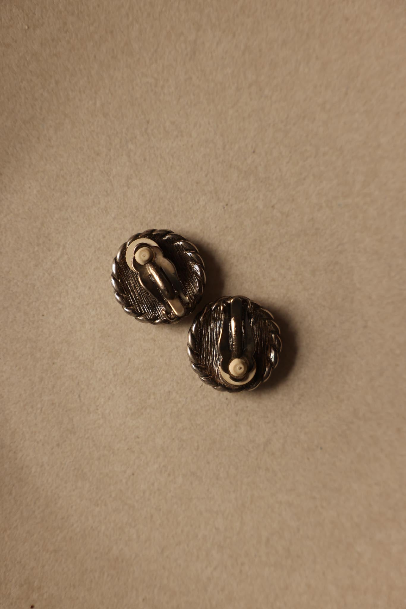 Givenchy Two-Tone Rope Clip-On Earrings
