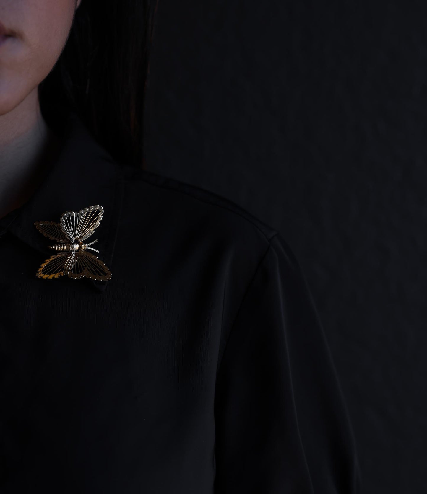 Monet Butterfly Brooch