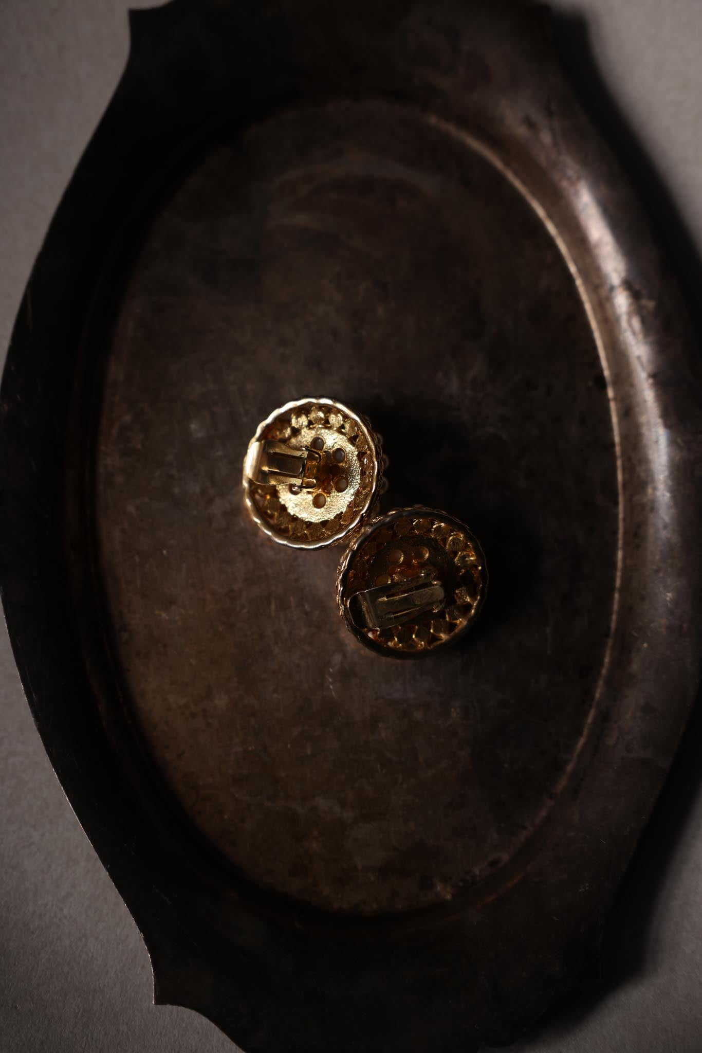 Pearl Halo Clip-On Earrings