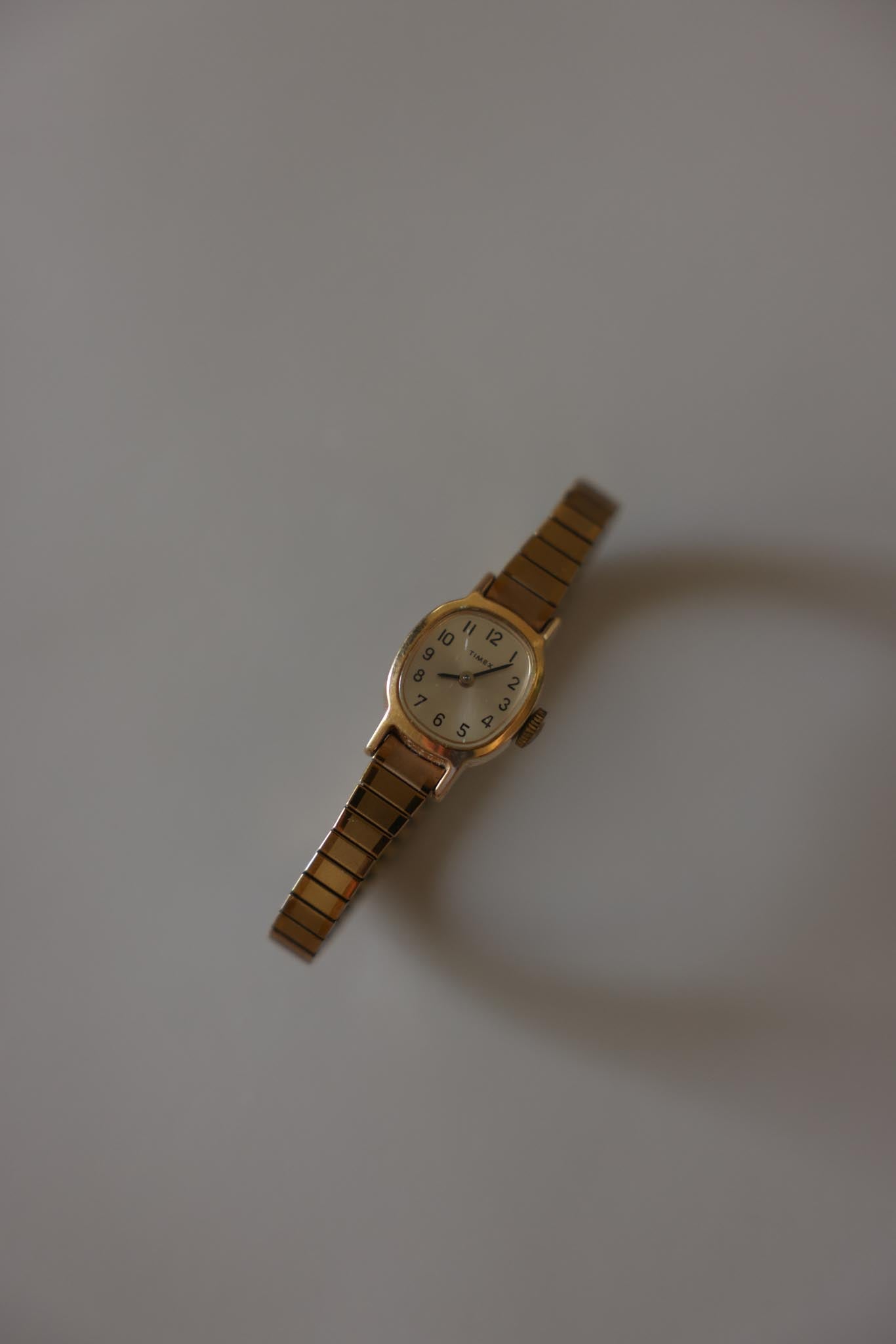 Timex Gold Tone Stretch Bracelet Watch