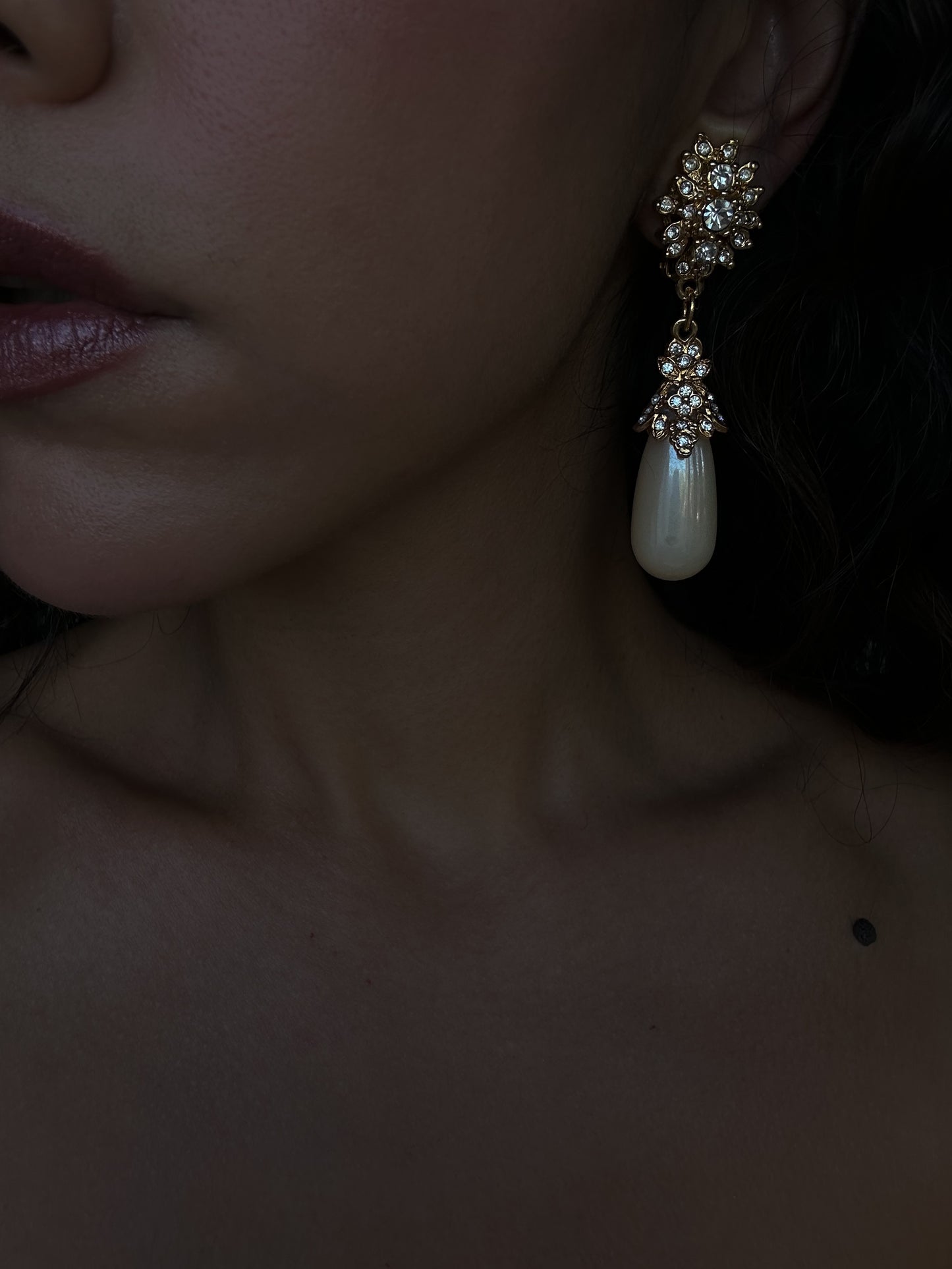Opulent Pearl Drops|Vintage Baazaar 