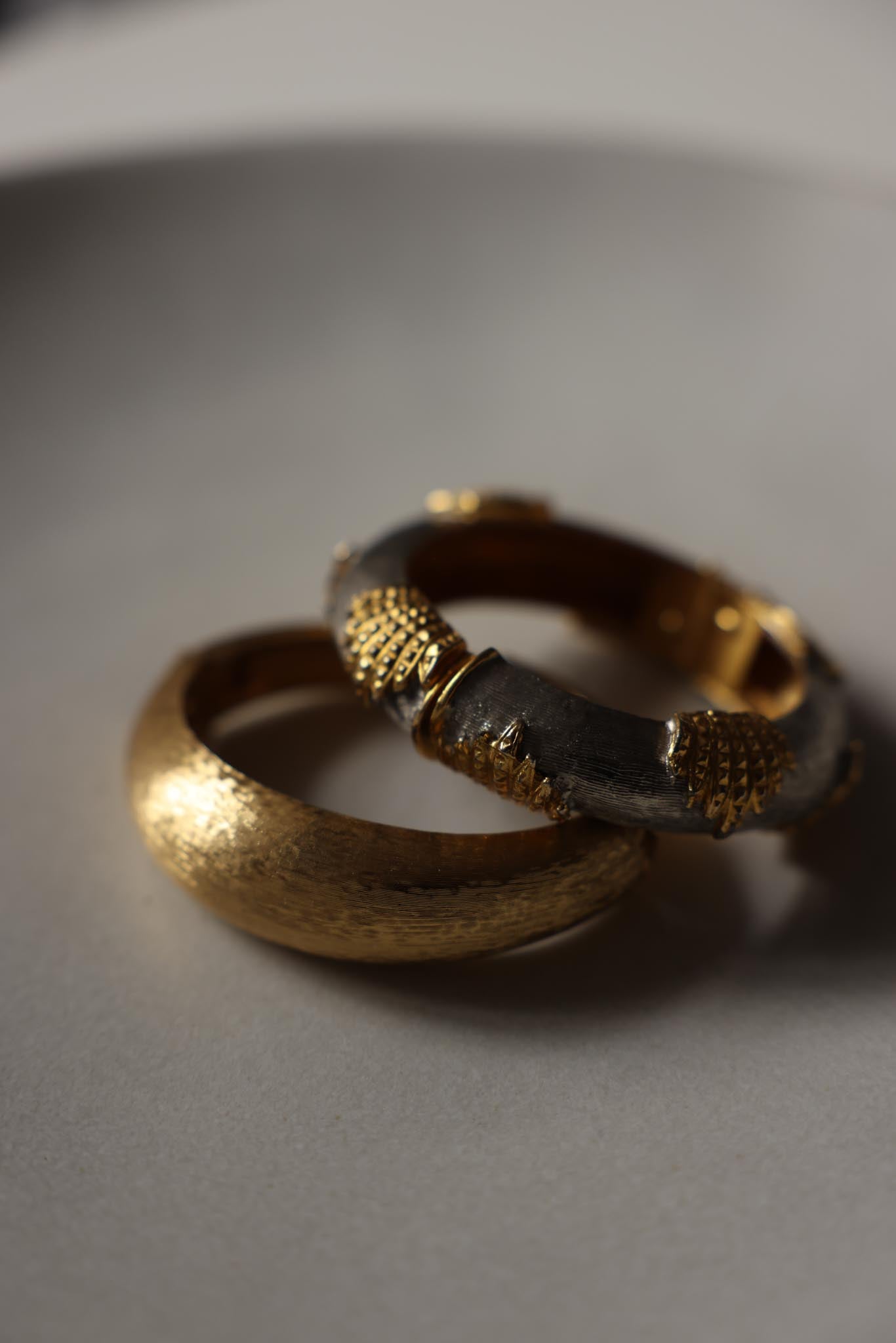 MONET Gold-Plated Bangle|Vintage Baazaar 