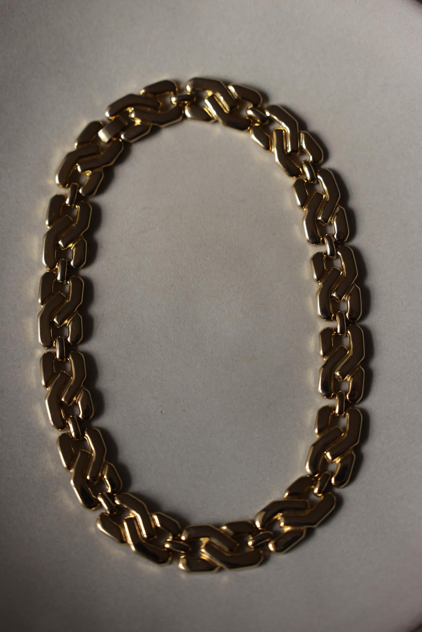 Bold Gold Chain Necklace|Vintage Baazaar 