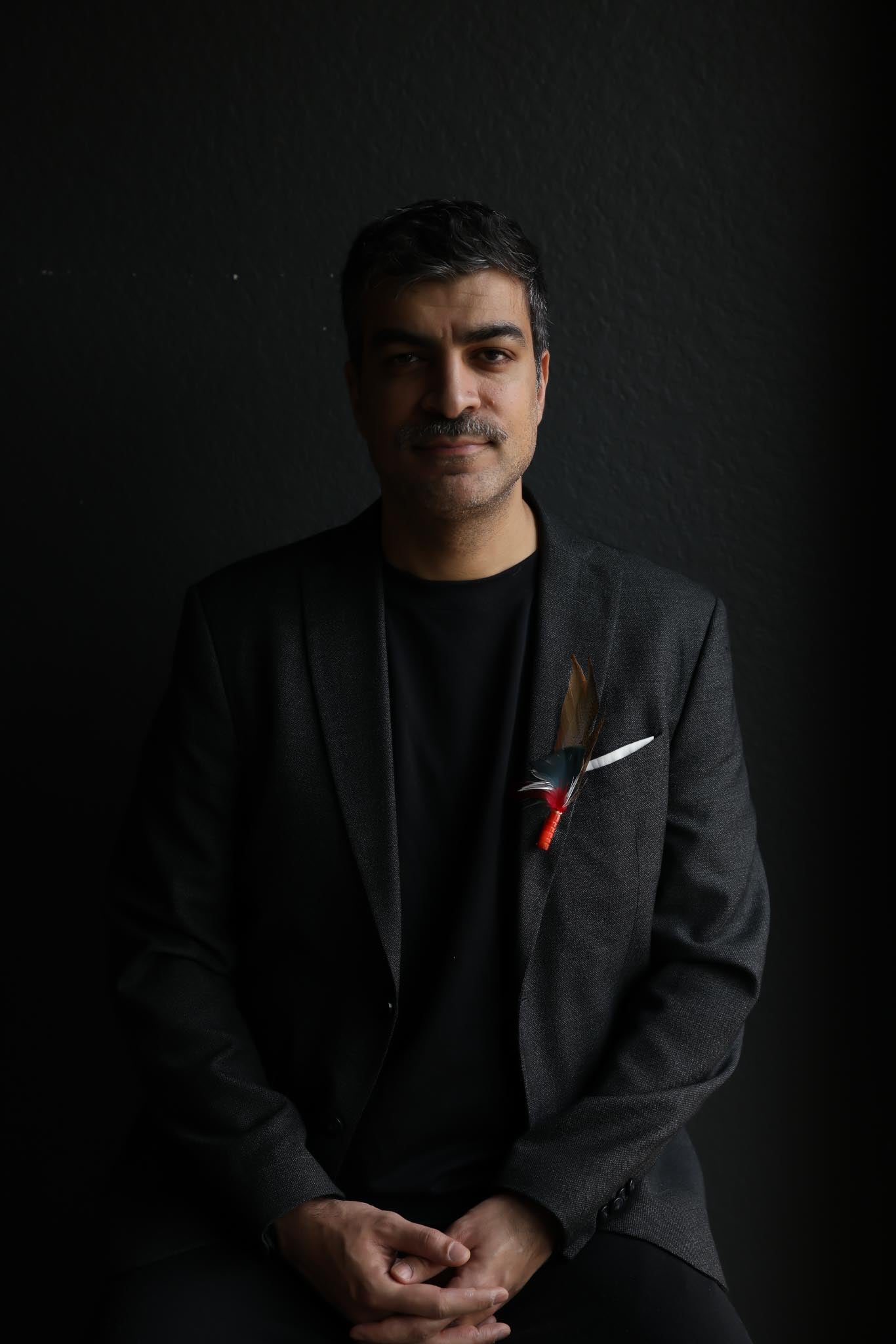 1920s Feather Hat Brooch