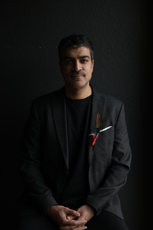 1920s Feather Hat Brooch