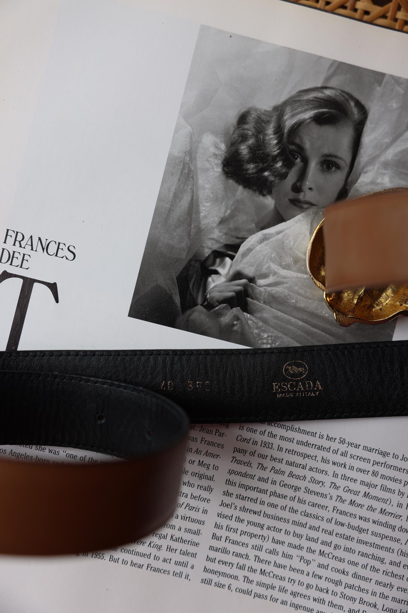 Escada Belt|Vintage Baazaar 