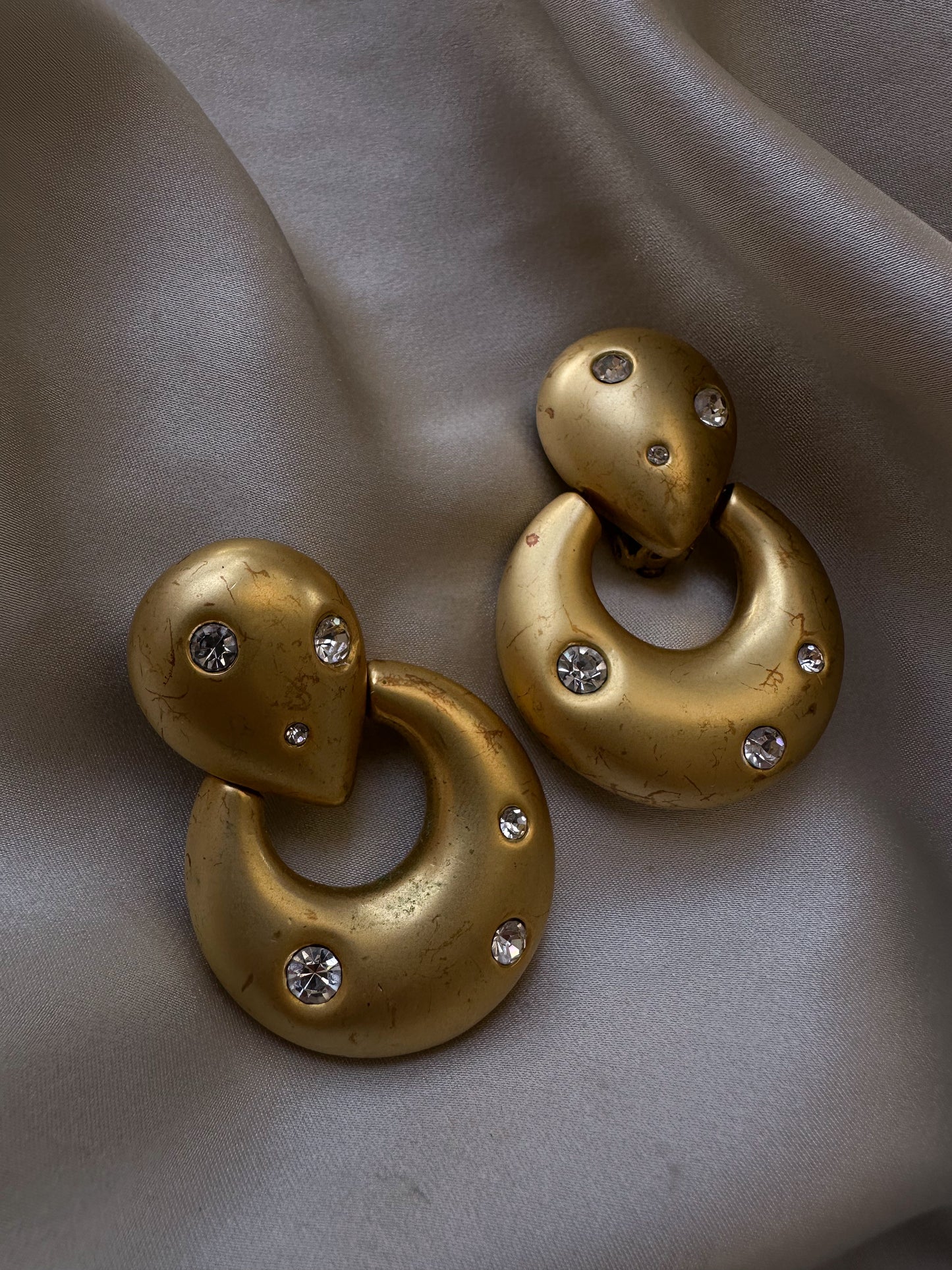 Gilded Galaxy Earrings|Vintage Baazaar 