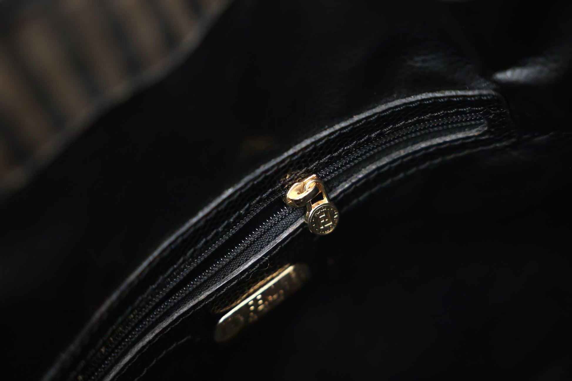 Vintage Fendi Striped Bucket Bag|Vintage Baazaar 