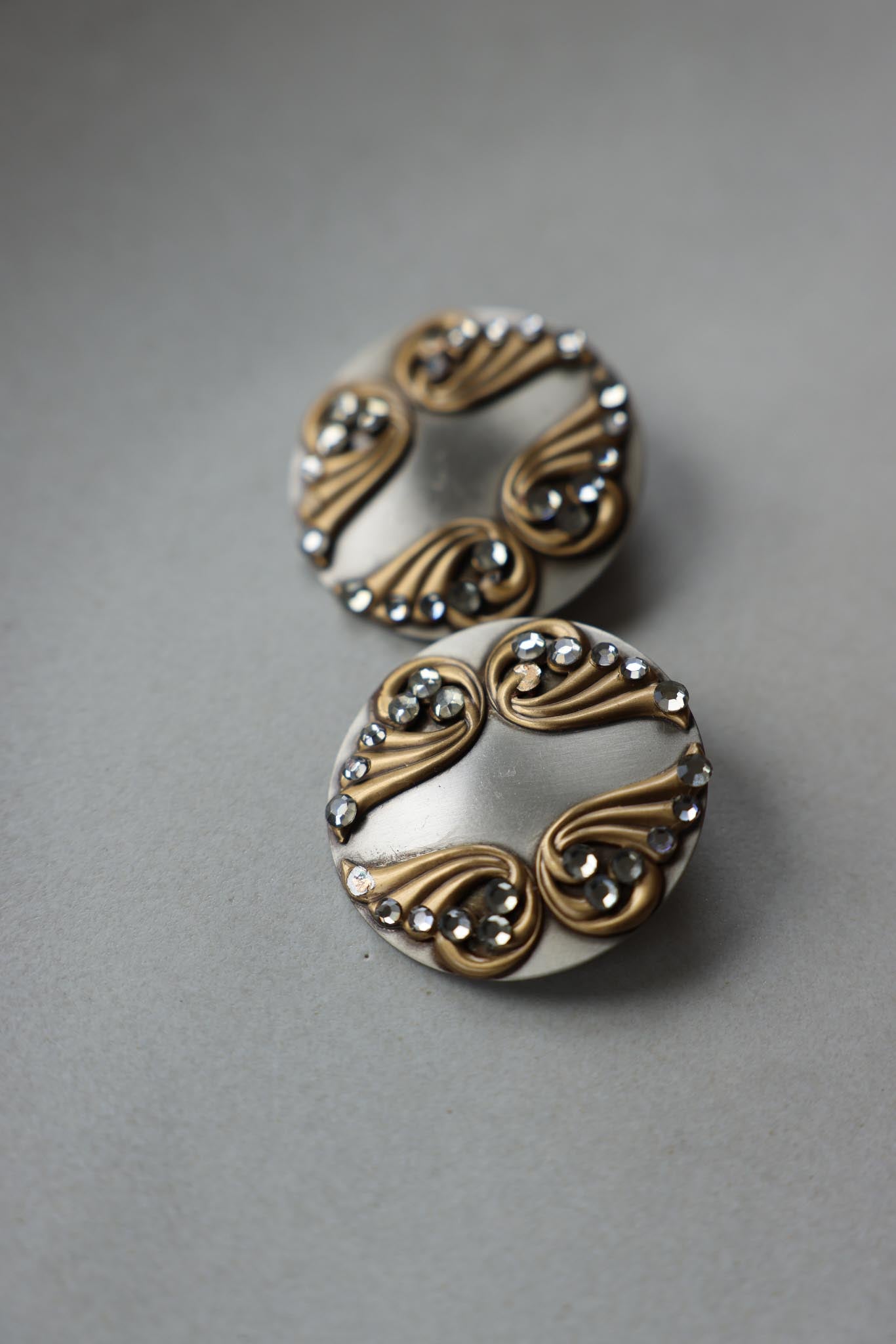 Baroque Swirl Earrings|Vintage Baazaar 