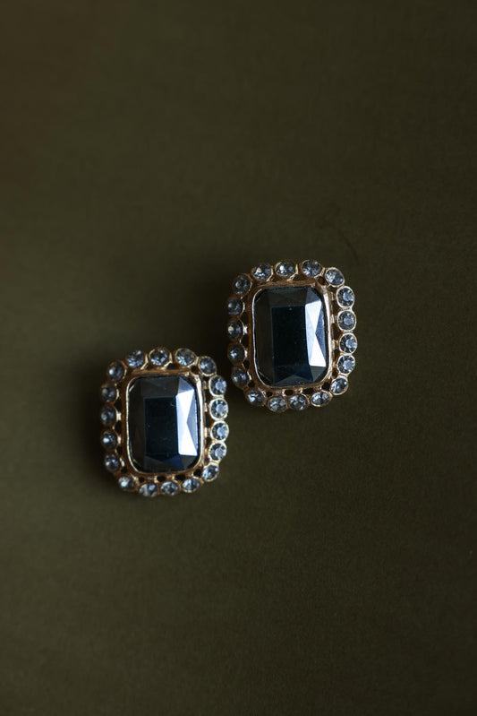 Deco Drape Earrings|Vintage Baazaar 