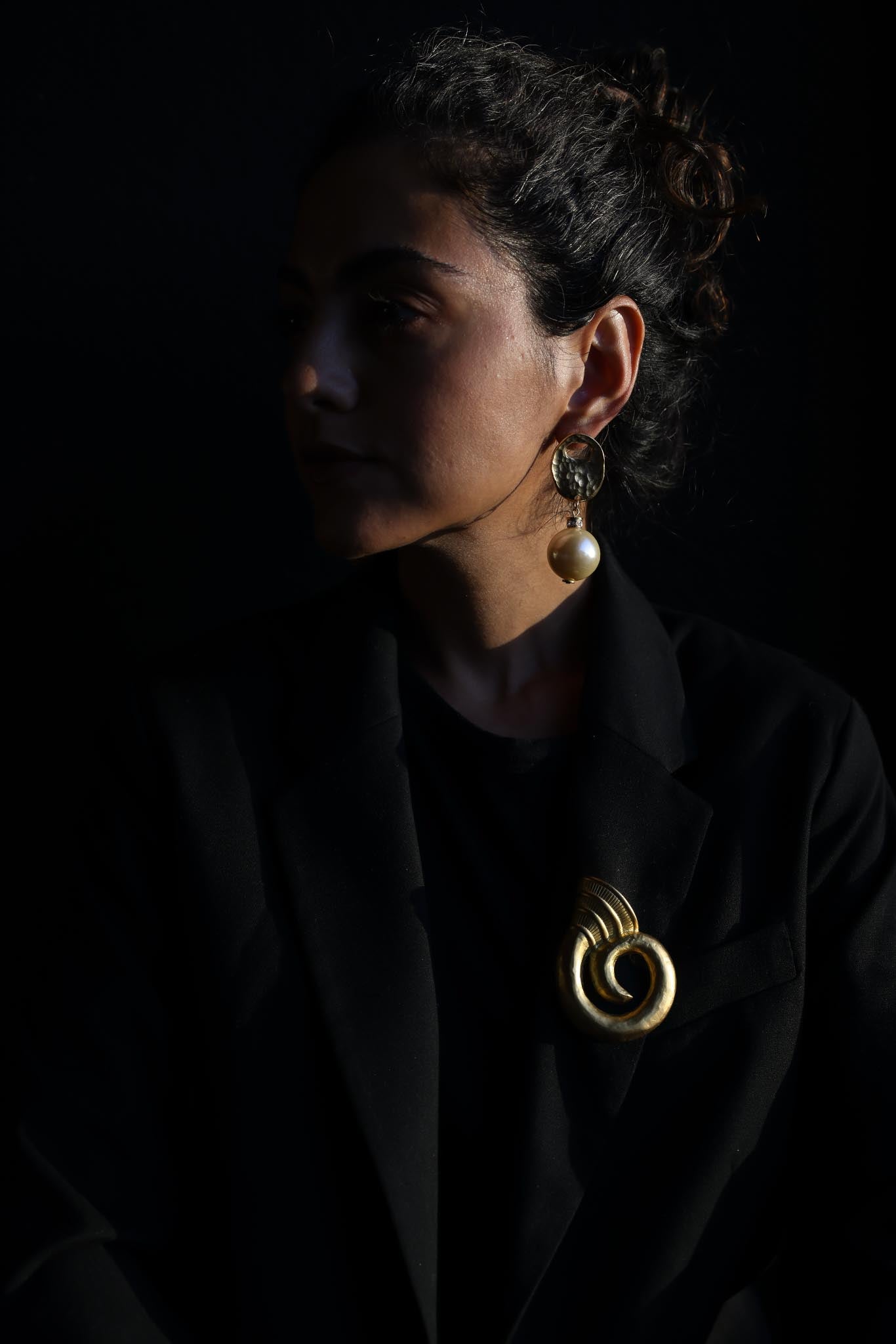 Givenchy Abstract French Horn Brooch|Vintage Baazaar 