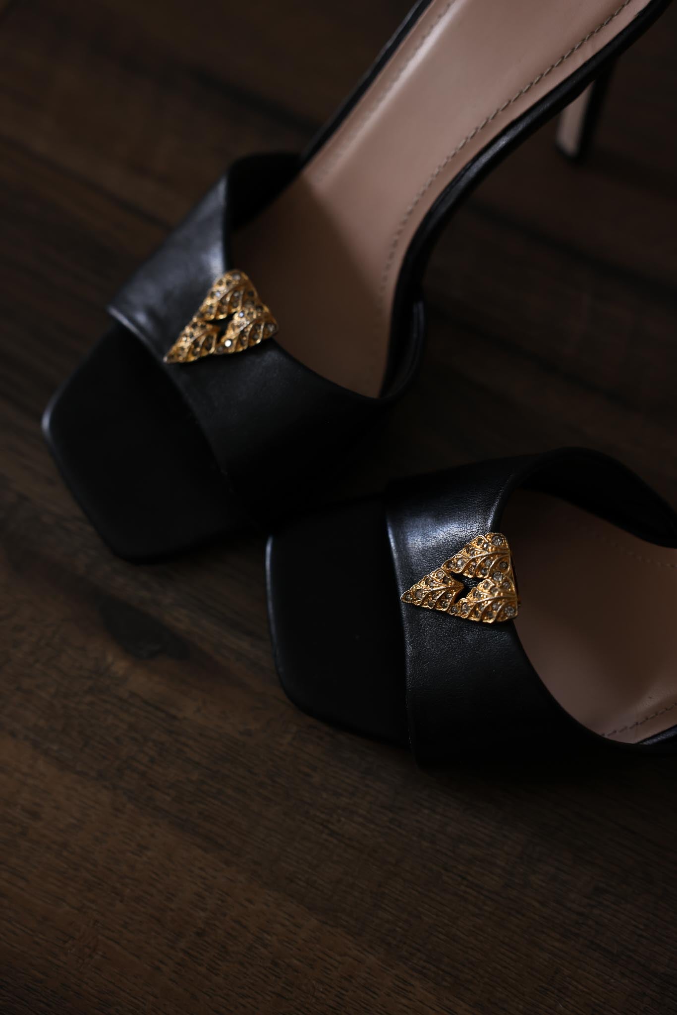 Golden Leaf Spark Clips