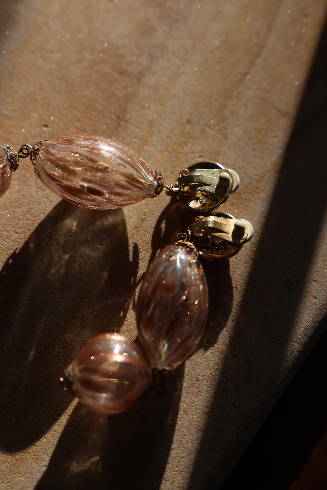 Rose Mirage Earrings|Vintage Baazaar 