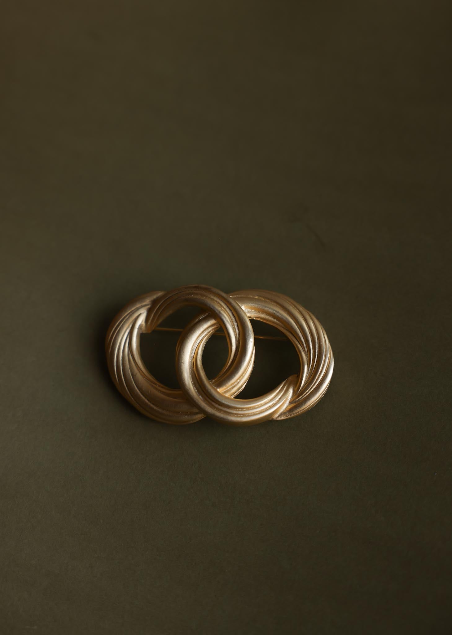 Golden Orbit Brooch|Vintage Baazaar 
