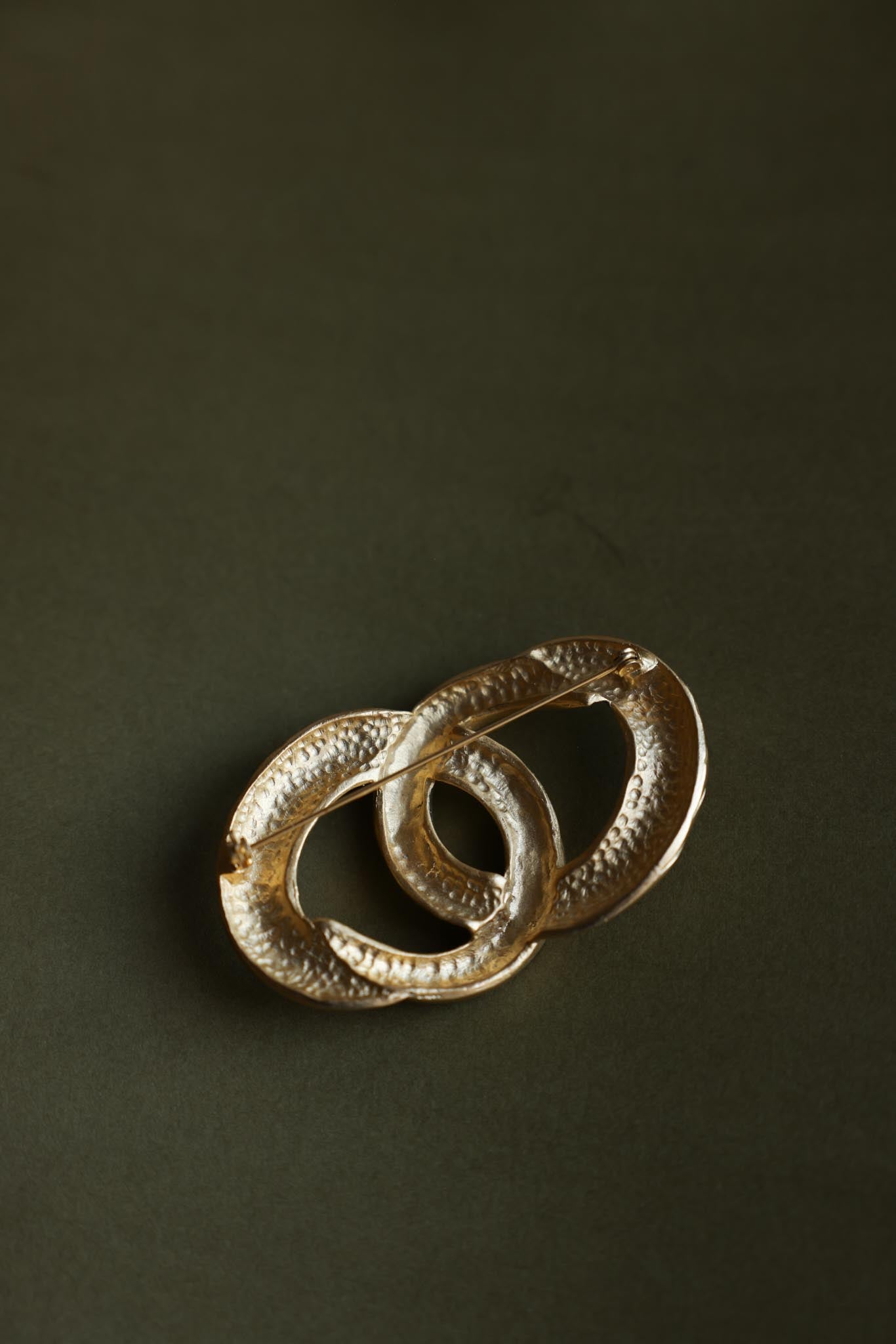 Golden Orbit Brooch|Vintage Baazaar 