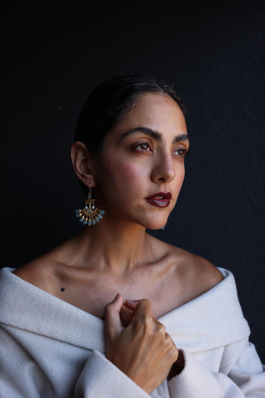 Celestial Dawn Chandlier Earrings|Vintage Baazaar 