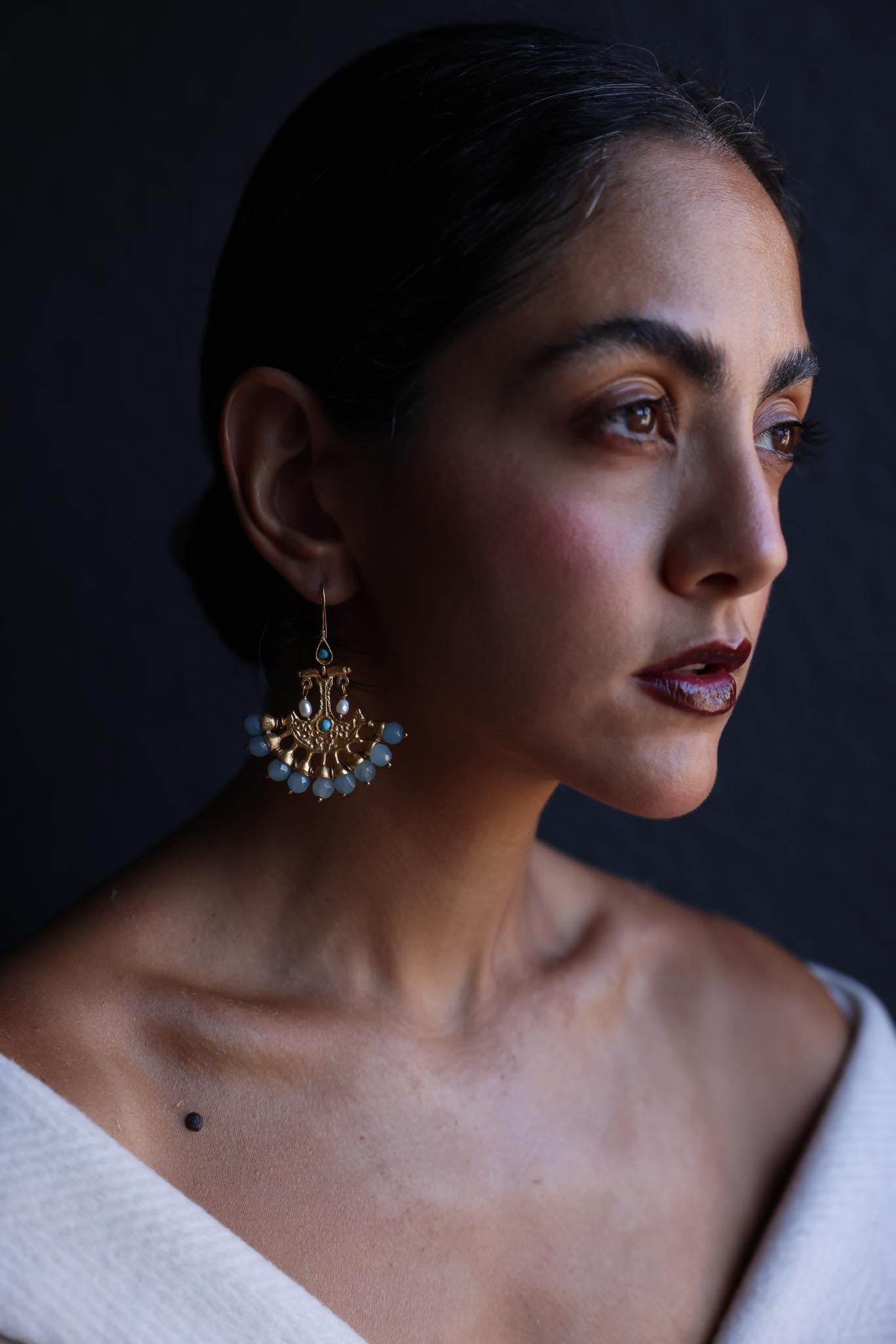 Celestial Dawn Chandlier Earrings|Vintage Baazaar 