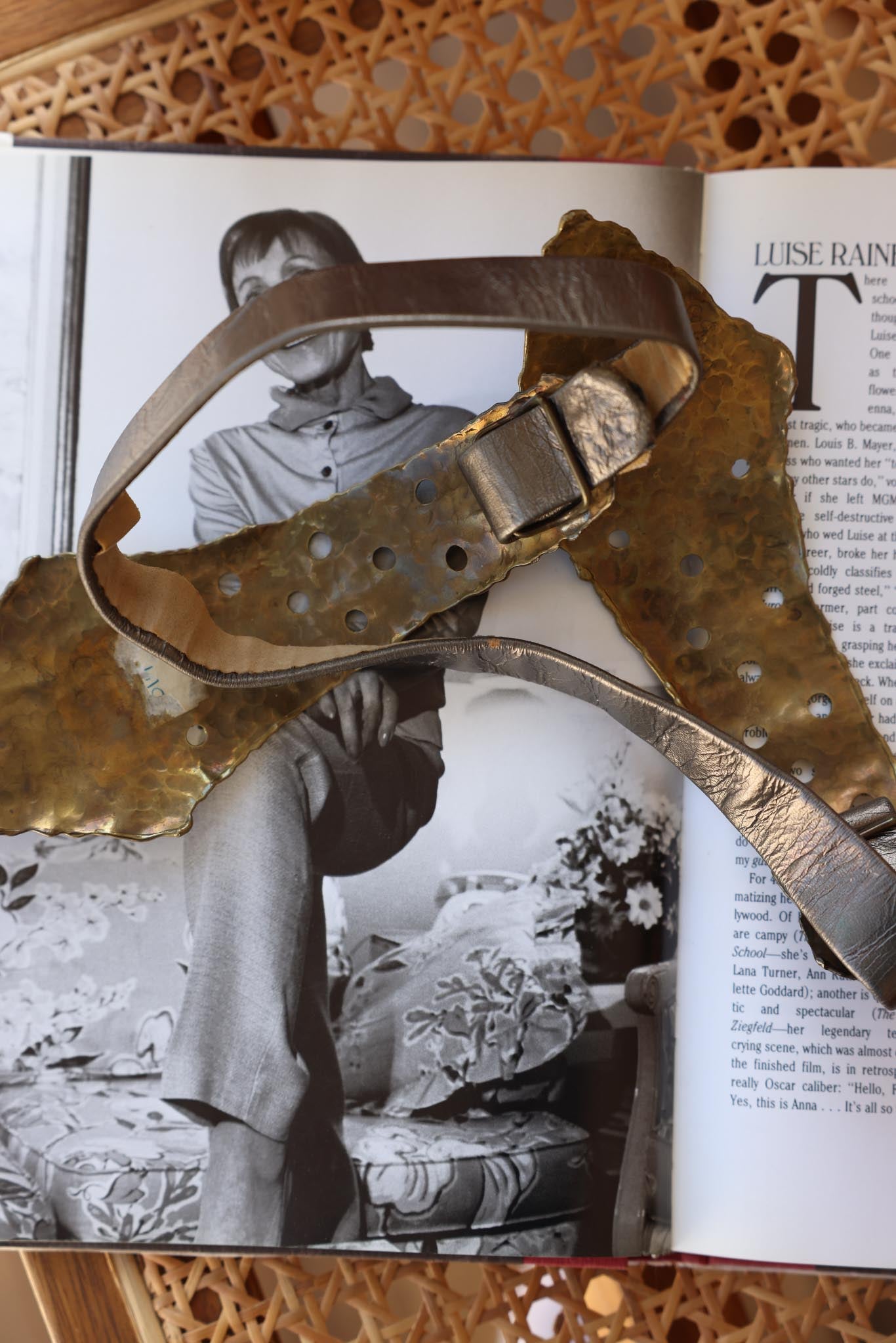 The Brass Horizon Belt|Vintage Baazaar 