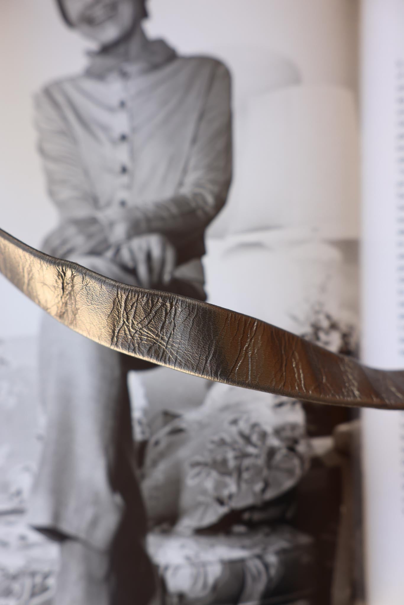 The Brass Horizon Belt|Vintage Baazaar 