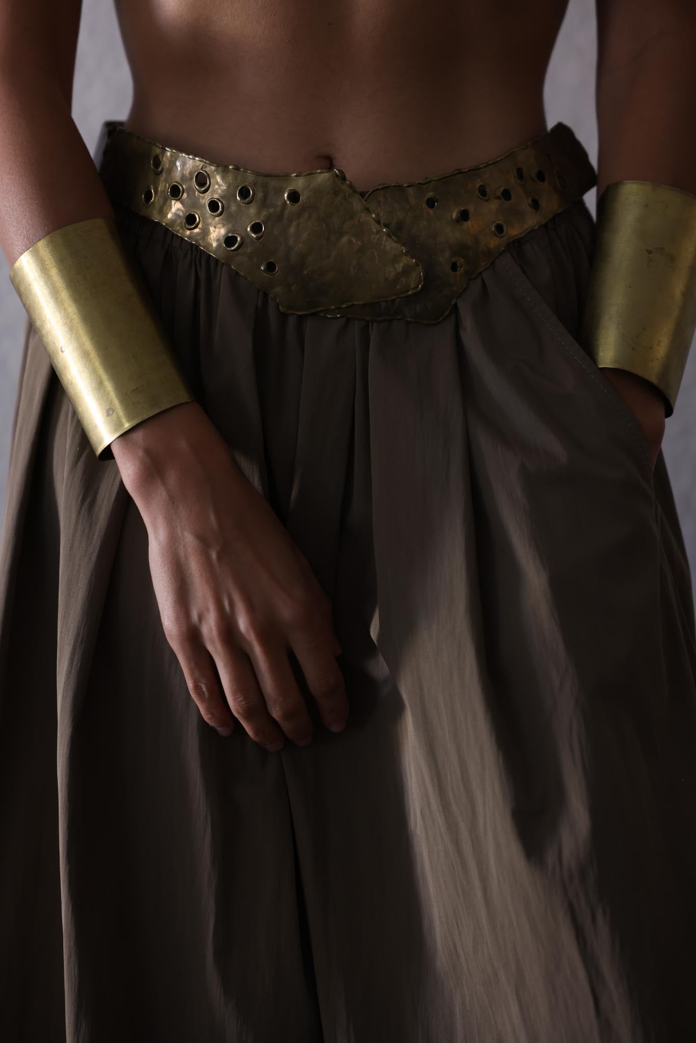 The Brass Horizon Belt|Vintage Baazaar 