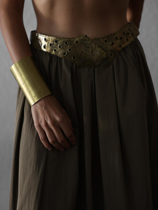 The Brass Horizon Belt|Vintage Baazaar 
