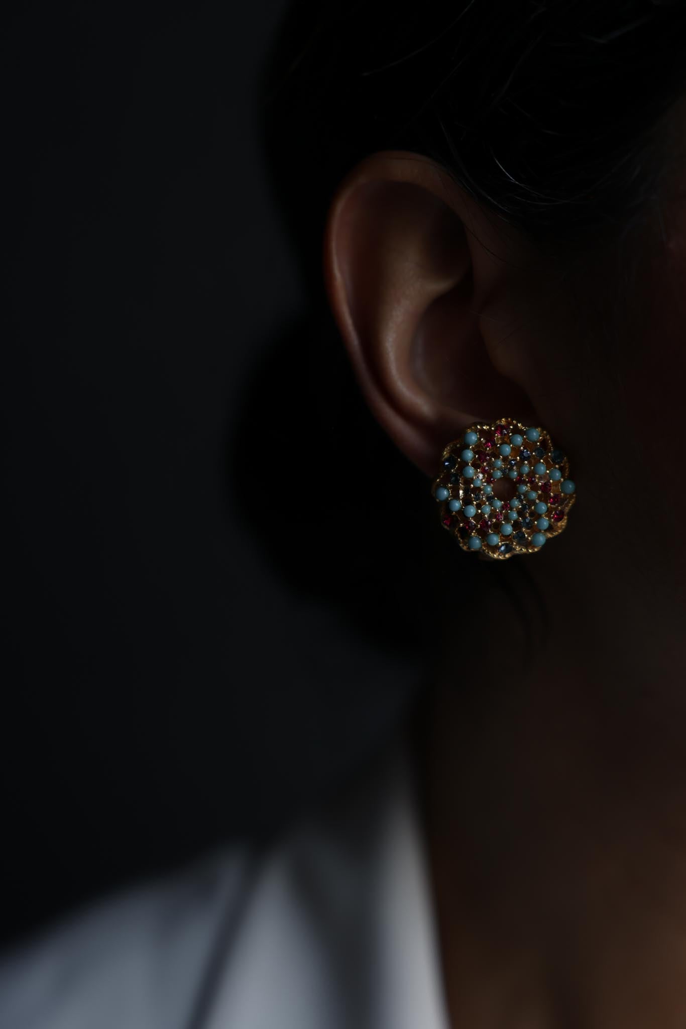 Sarah Coventry Earrings & Brooch Set 1960|Vintage Baazaar 