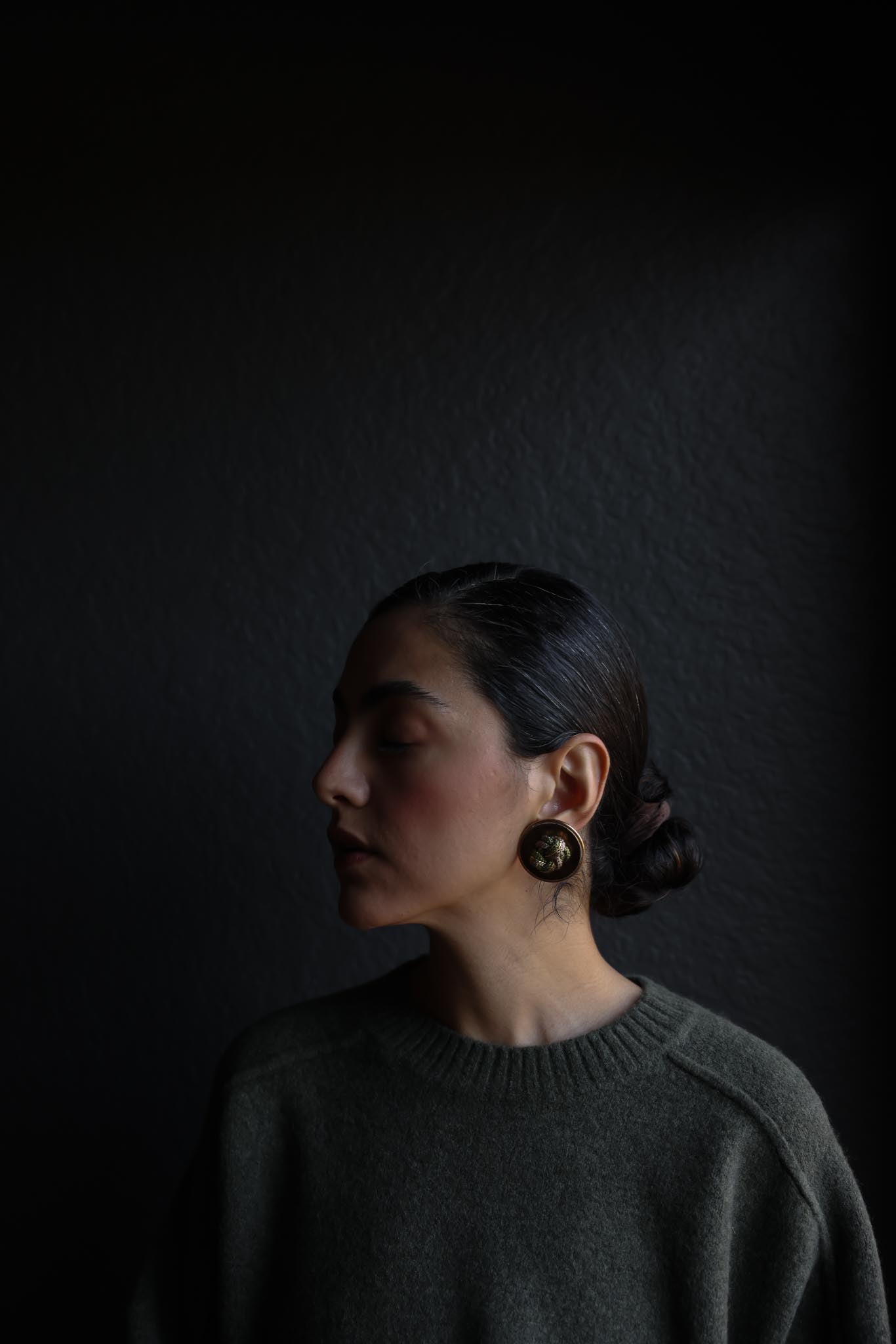 Woven Knot Statement Earrings|Vintage Baazaar 