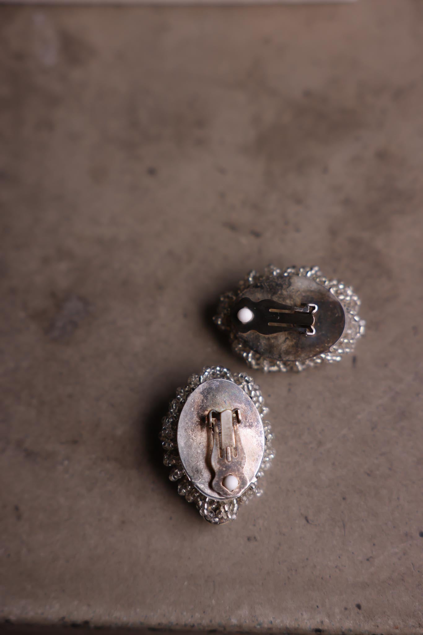 Crystal Cluster Clip-On Earrings