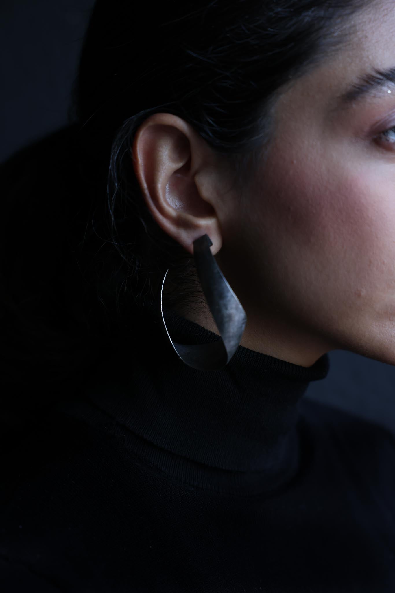 Twilight Spiral Earrings|Vintage Baazaar 