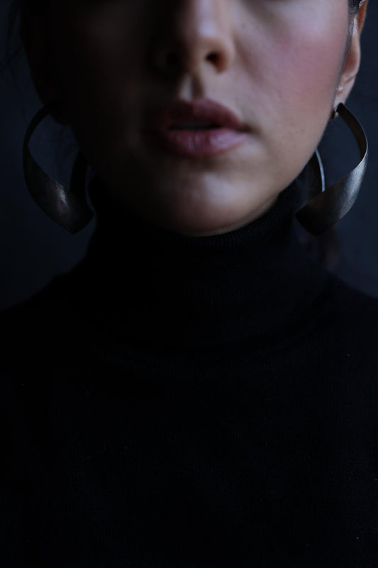 Twilight Spiral Earrings|Vintage Baazaar 