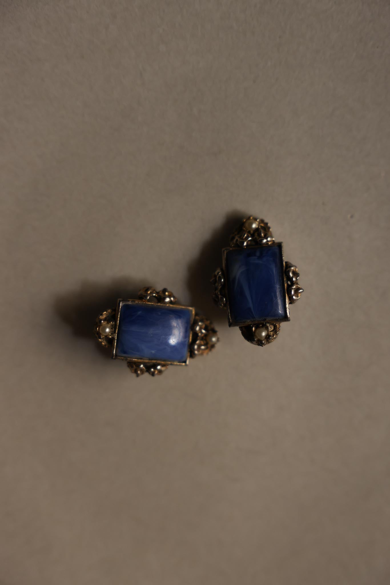 Celestial Grace clip on Earrings|Vintage Baazaar 