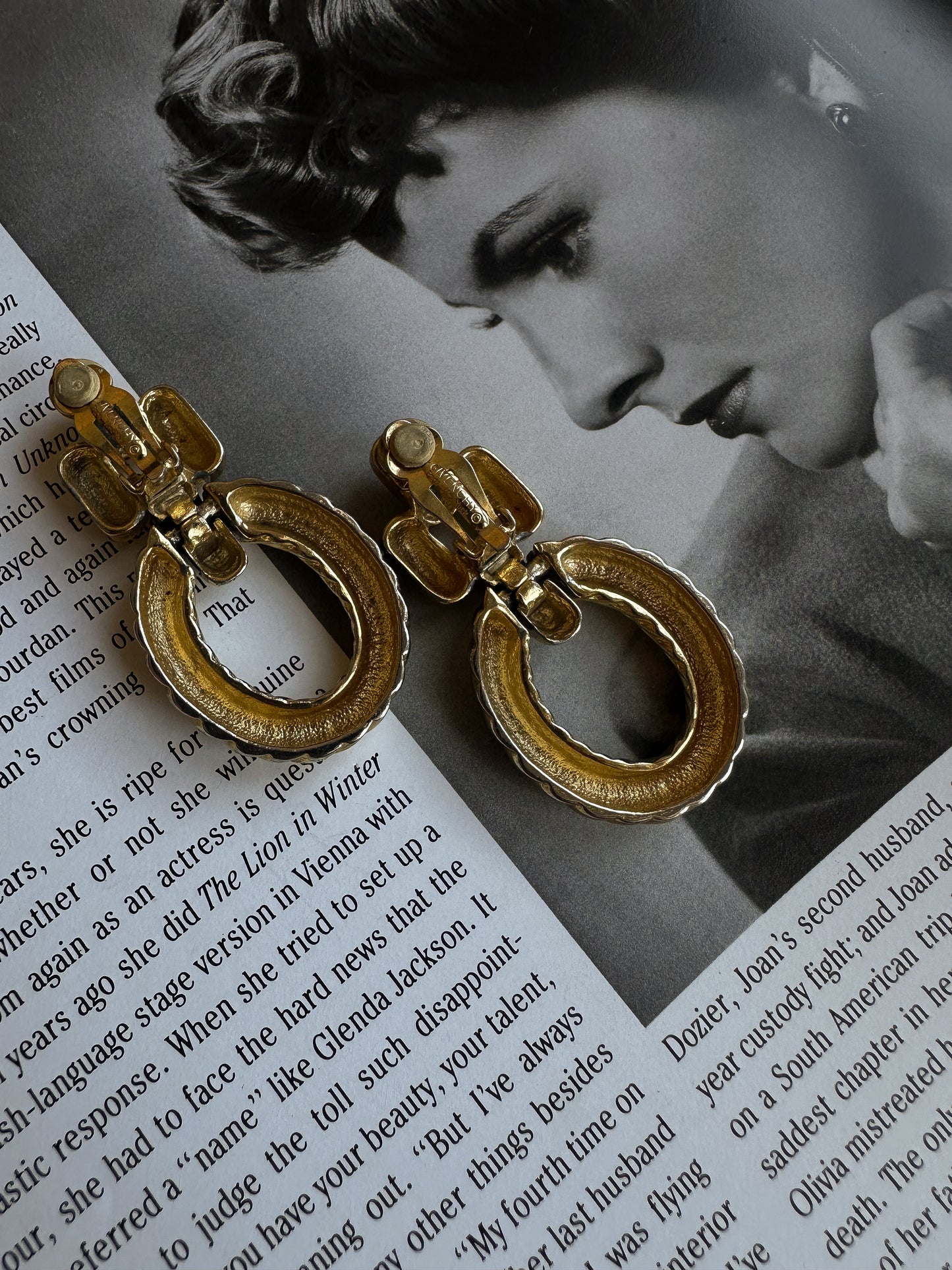 Givenchy Twisted Rope Hoop Earrings|Vintage Baazaar 