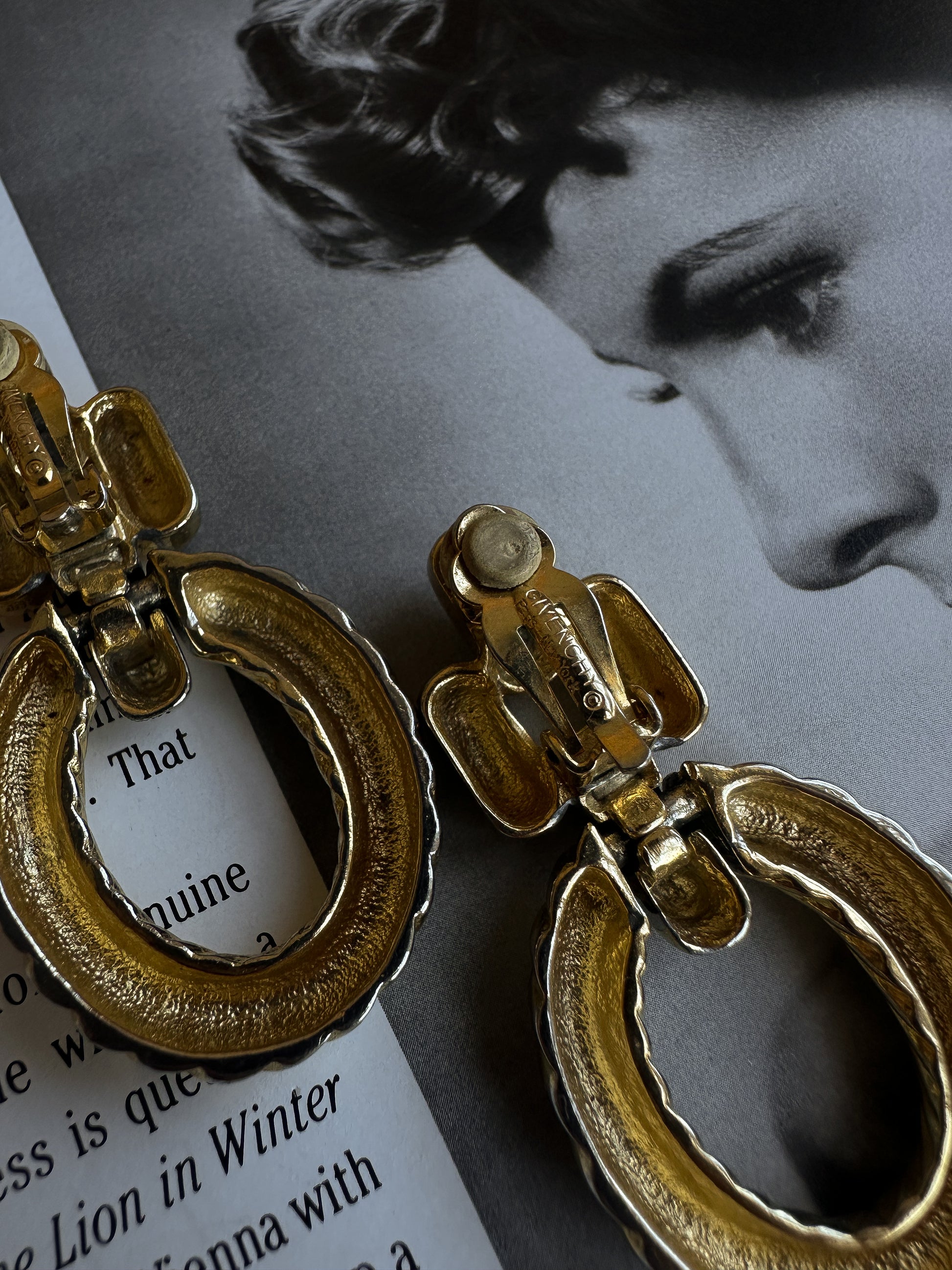 Givenchy Twisted Rope Hoop Earrings|Vintage Baazaar 