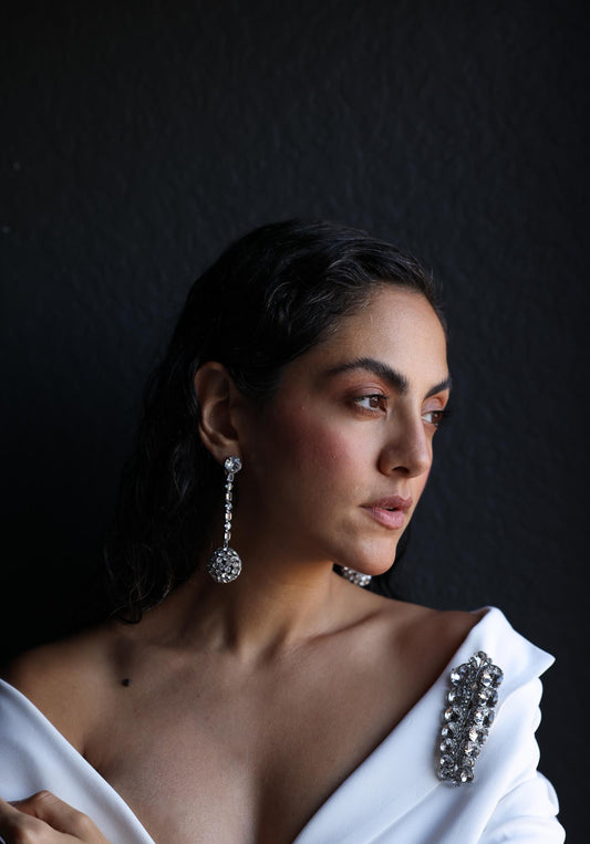 Crystal Statement Brooch