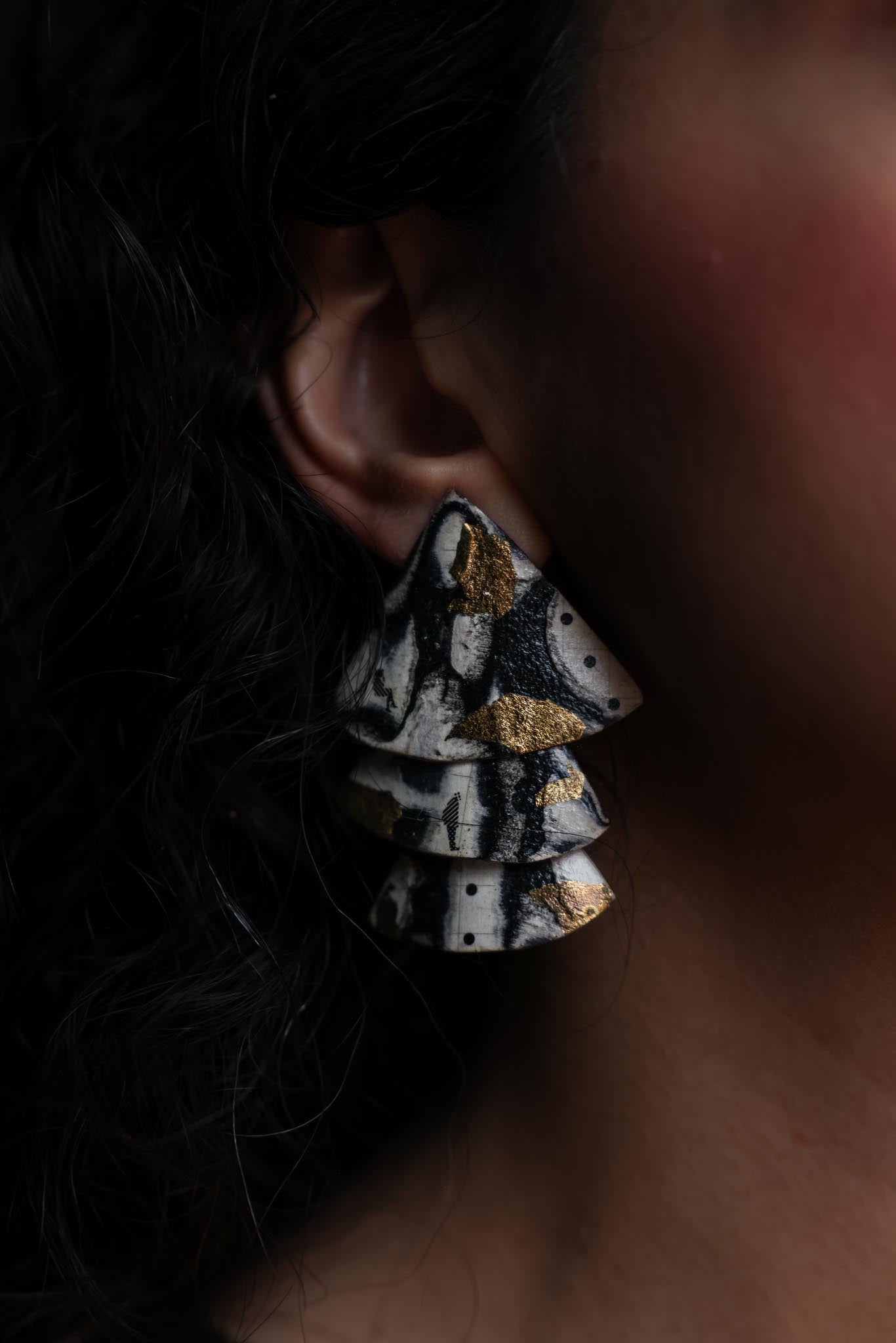 Cascade Earrings|Vintage Baazaar 
