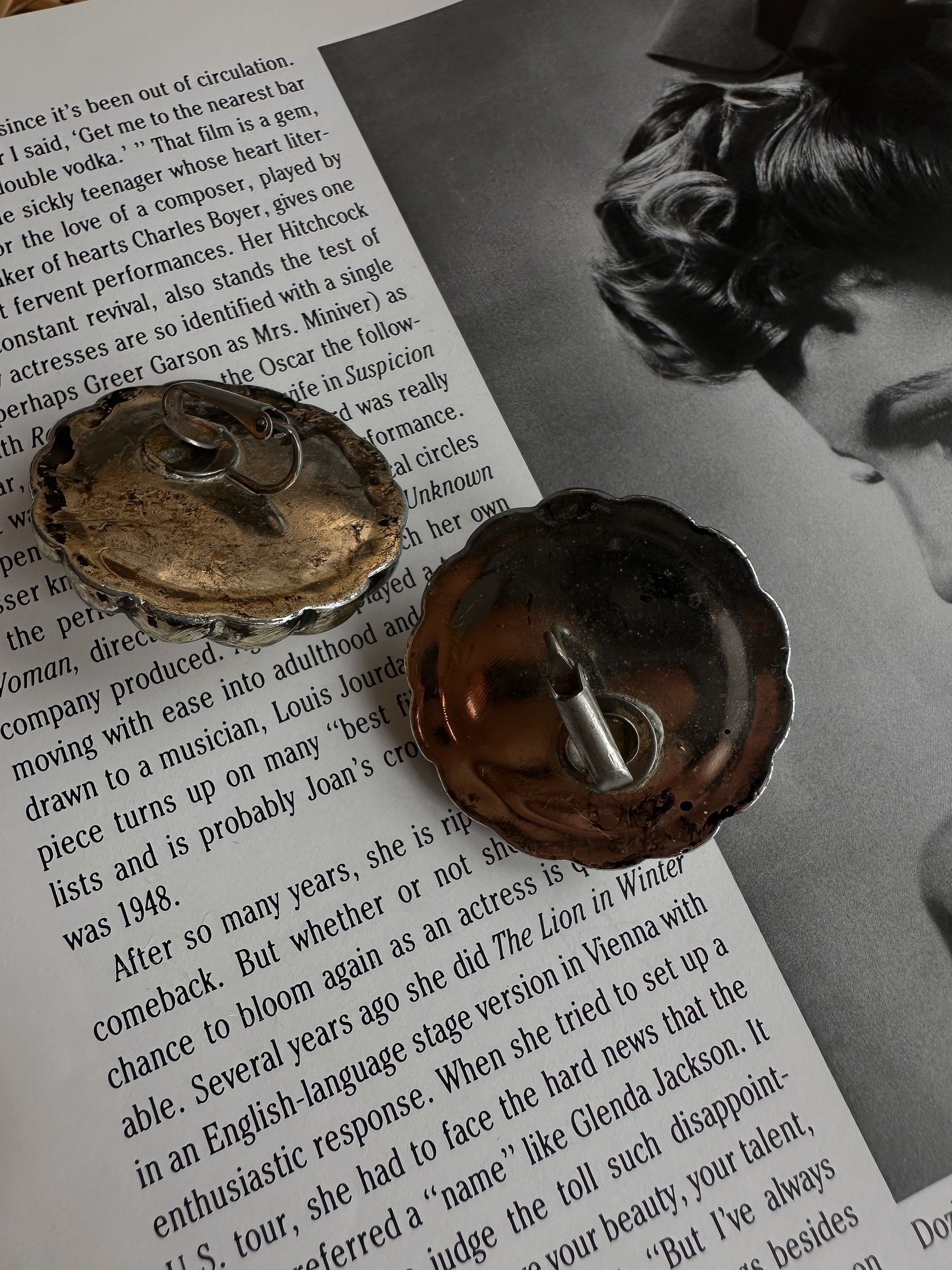 Silver Pearl Rope Earrings|Vintage Baazaar 