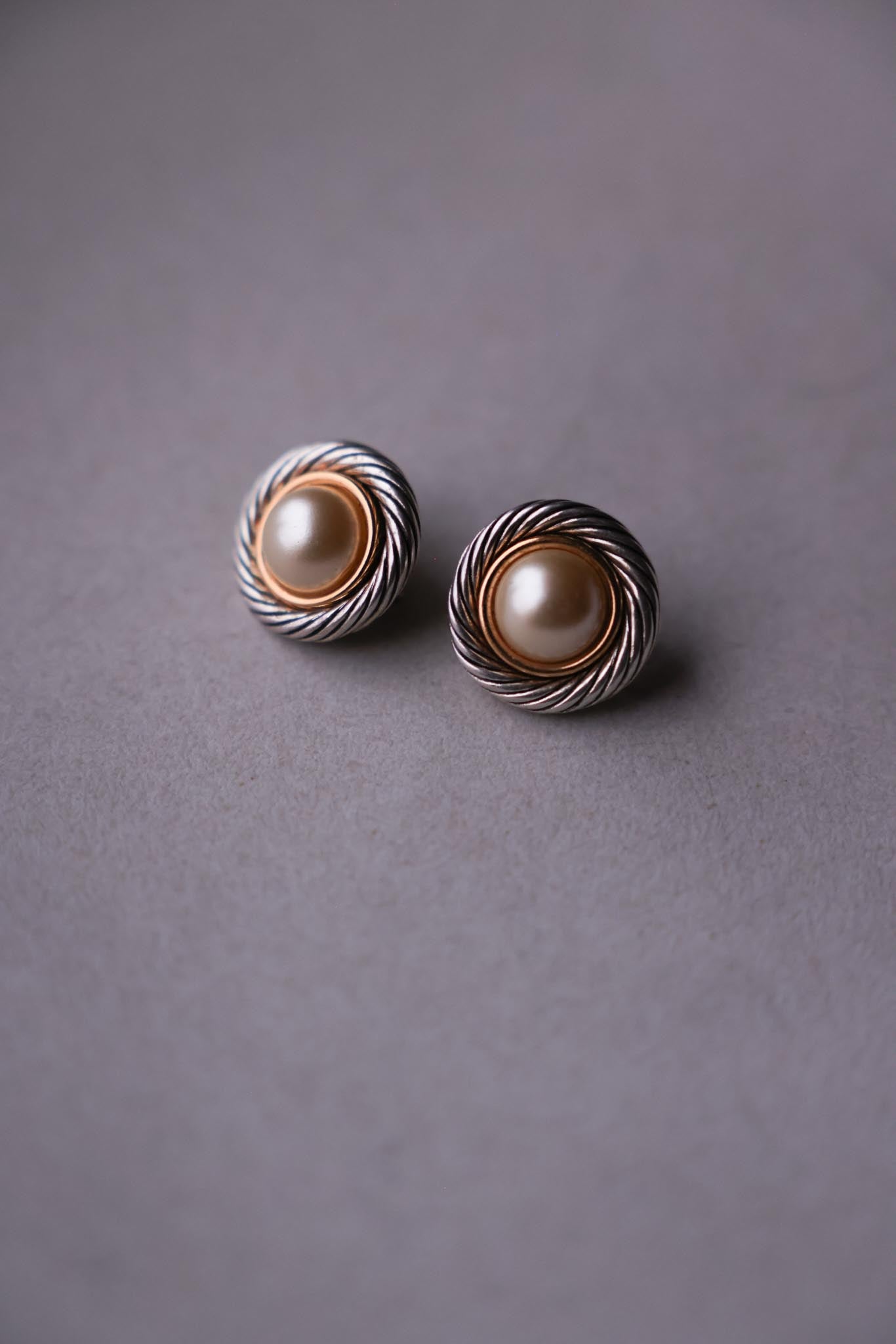 Classic Pearl Twist Earrings