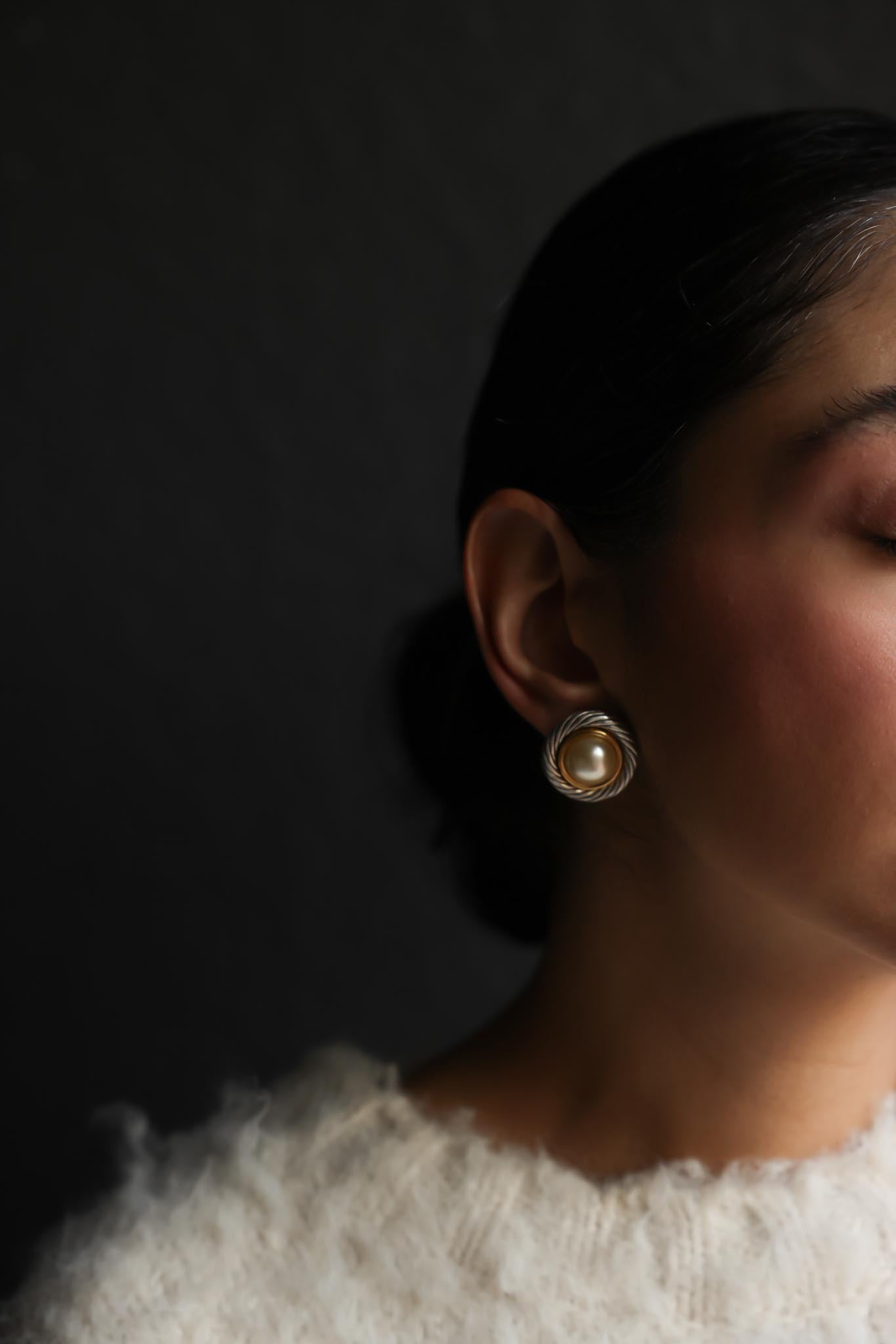 Classic Pearl Twist Earrings