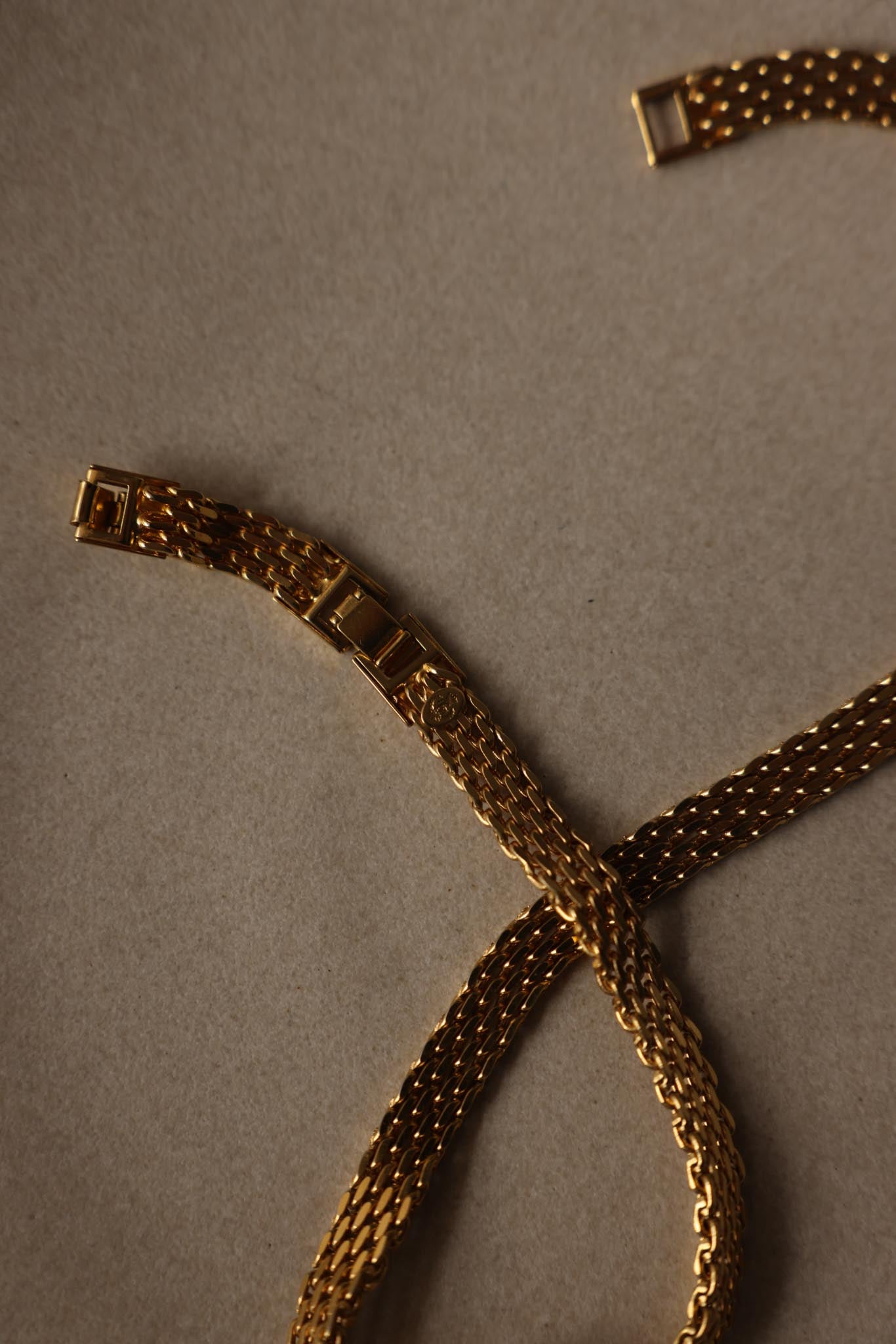 Premier Designs Gold Plated Chain Necklace|Vintage Baazaar 