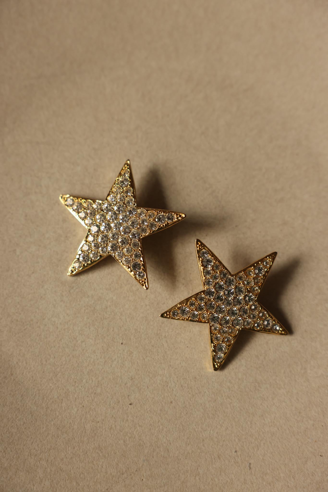 Celestial Luxe Clip-On Earrings|Vintage Baazaar 