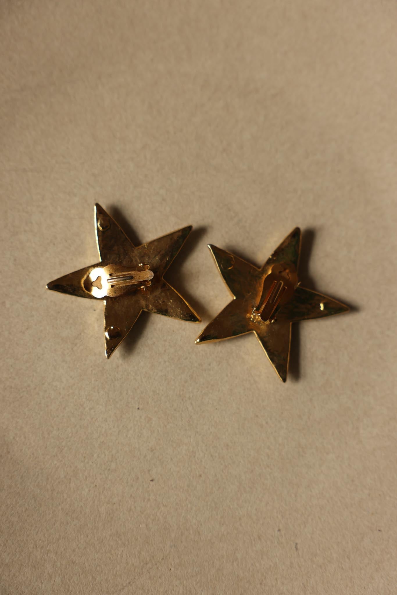 Celestial Luxe Clip-On Earrings|Vintage Baazaar 
