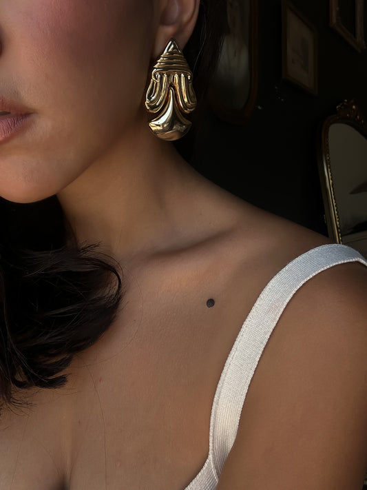 Grecian Goddess Earrings|Vintage Baazaar 