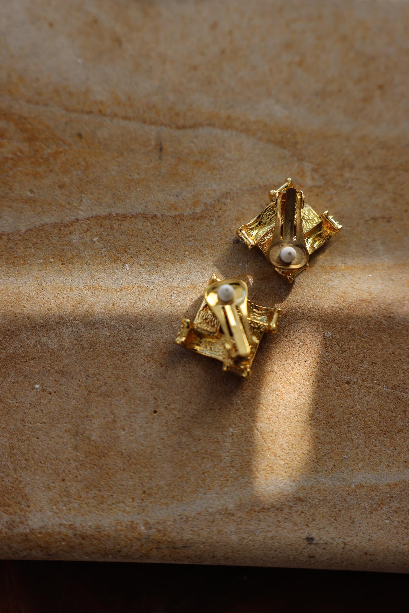Crystal Cascade Knot Earrings|Vintage Baazaar 