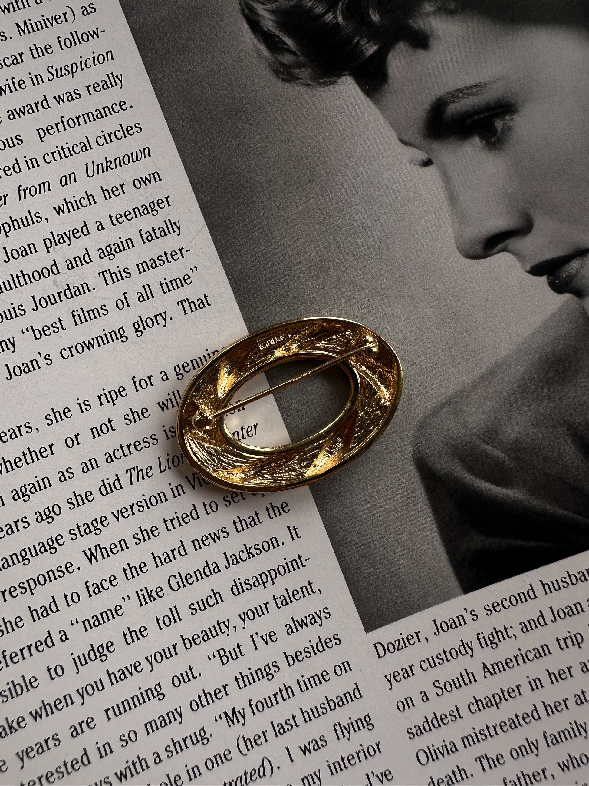 Napier Starlight Loop Brooch|Vintage Baazaar 