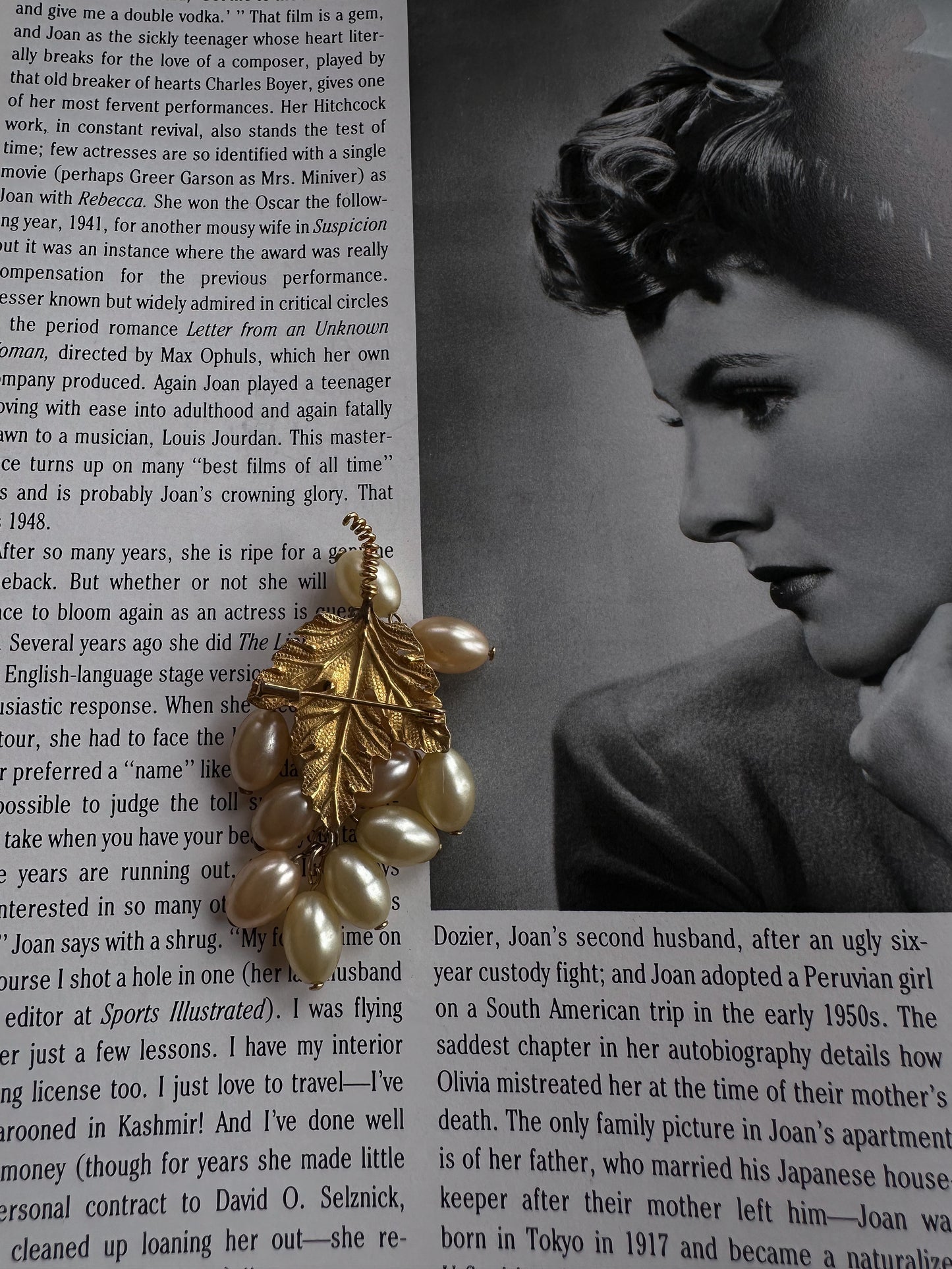 Pearl Harvest Brooch|Vintage Baazaar 