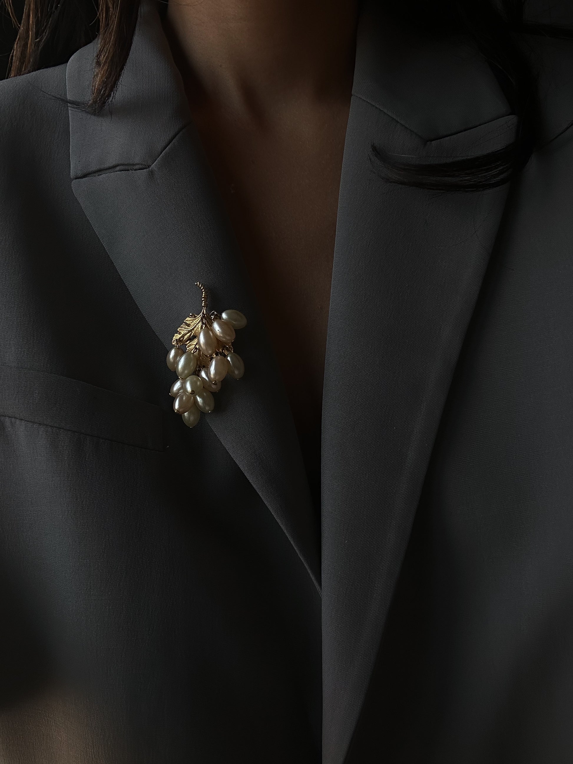 Pearl Harvest Brooch|Vintage Baazaar 