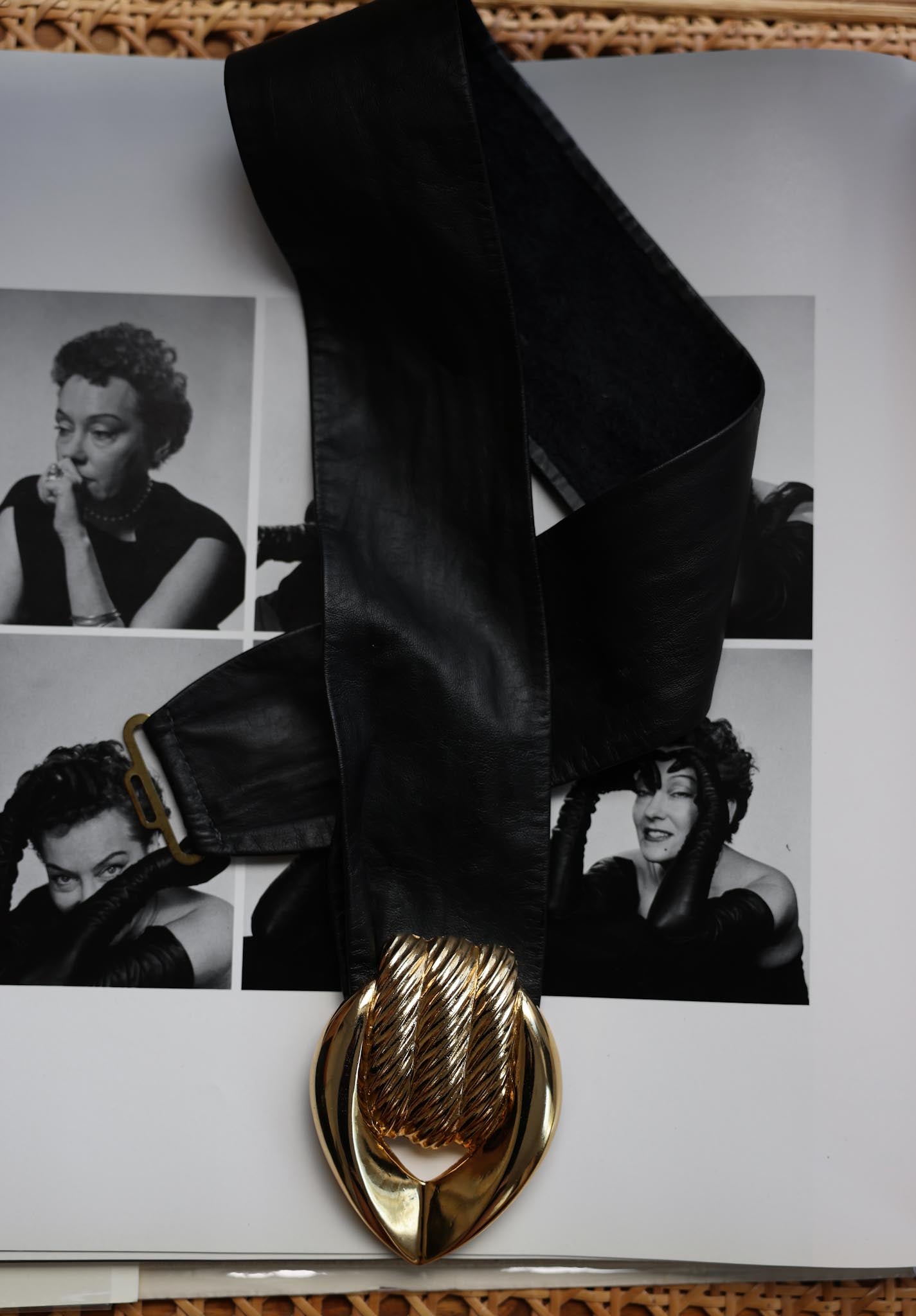 Golden Twist Statement Belt|Vintage Baazaar 