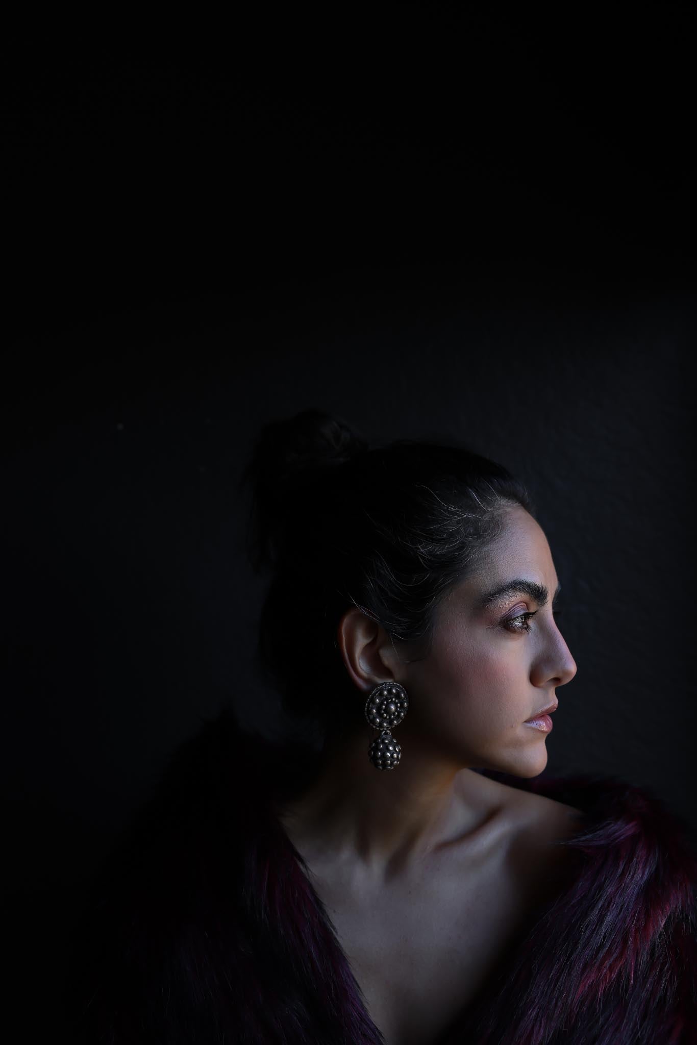 Geometric Elegance Earrings|Vintage Baazaar 