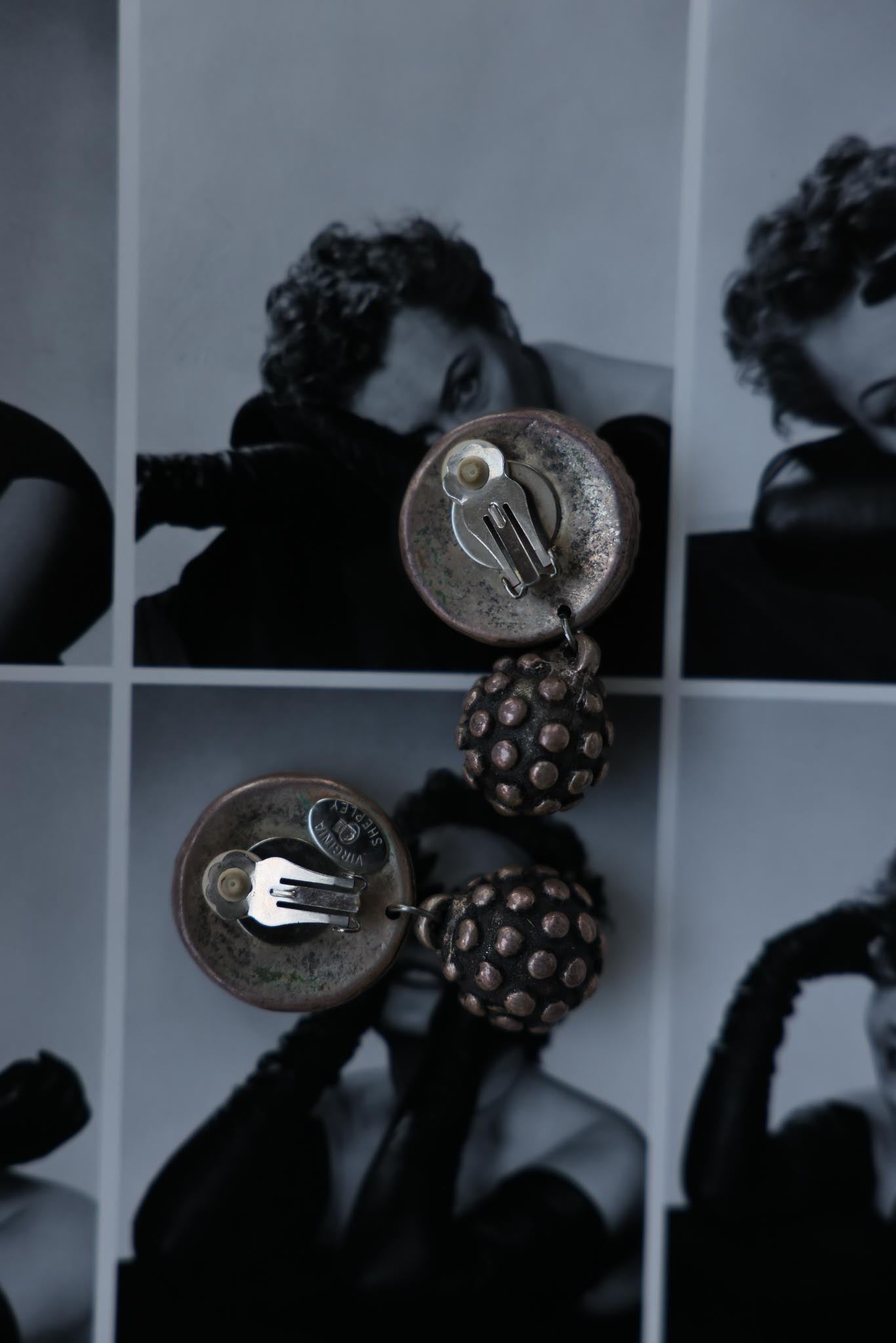 Geometric Elegance Earrings|Vintage Baazaar 