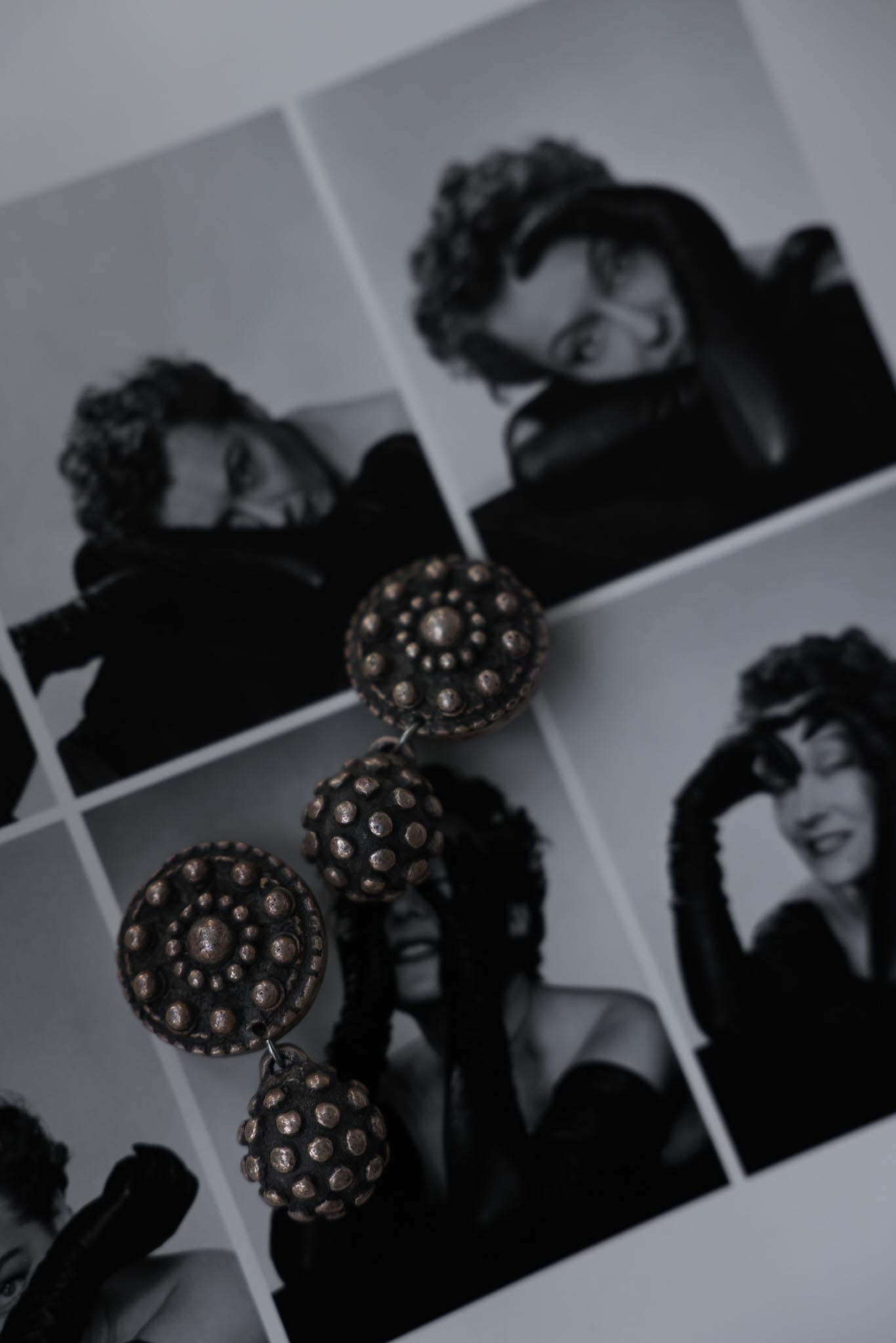 Geometric Elegance Earrings|Vintage Baazaar 